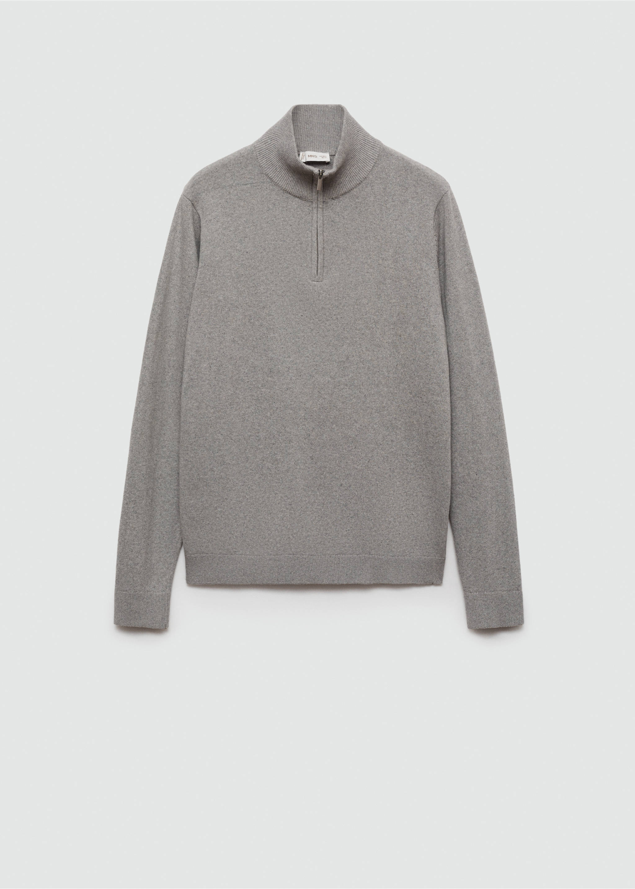 Sweter z kominowym kołnierzem - Artykuł bez modela/modelki, Szary. Ref: 77085632-00.