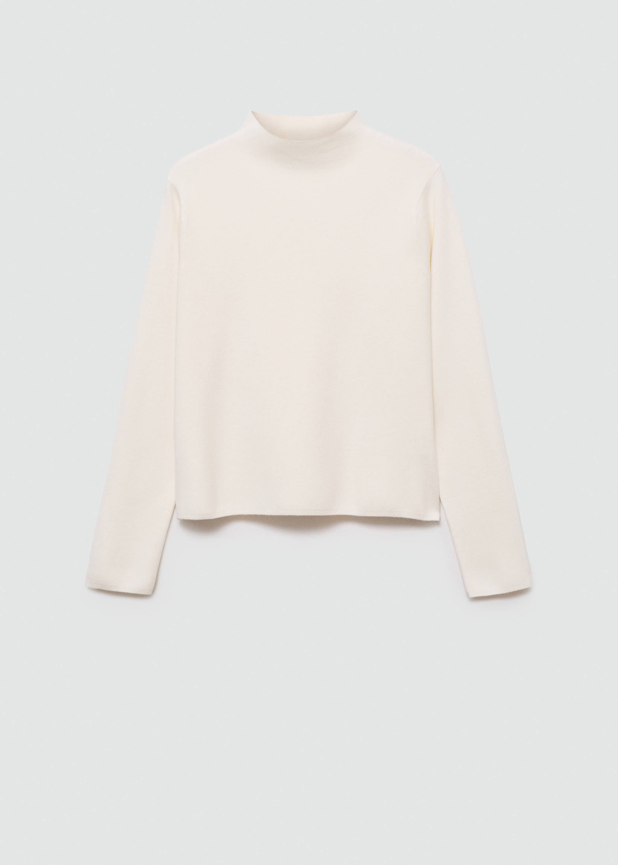 Pullover mit Perkins-Kragen - Artikel ohne Model