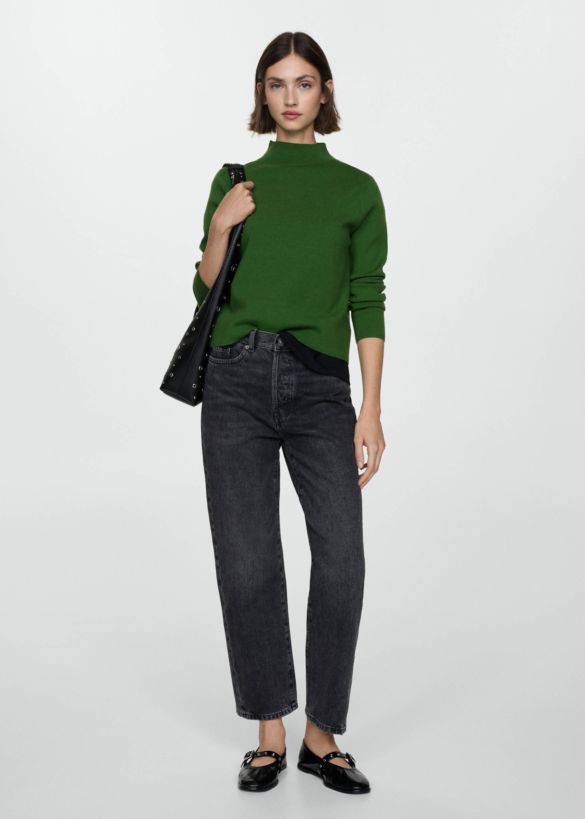 Perkins-neck sweater - General plane