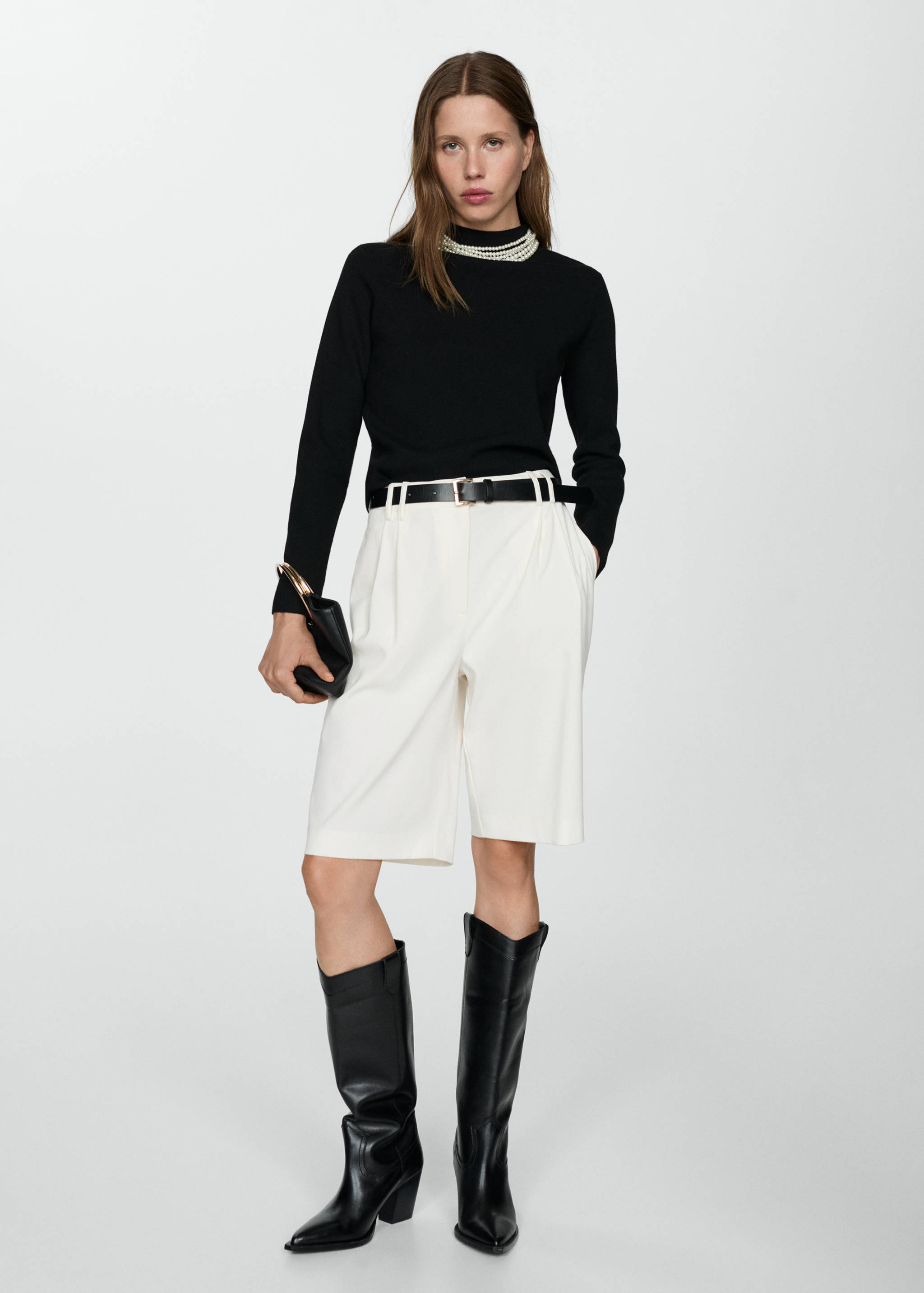 Perkins-neck sweater - General plane