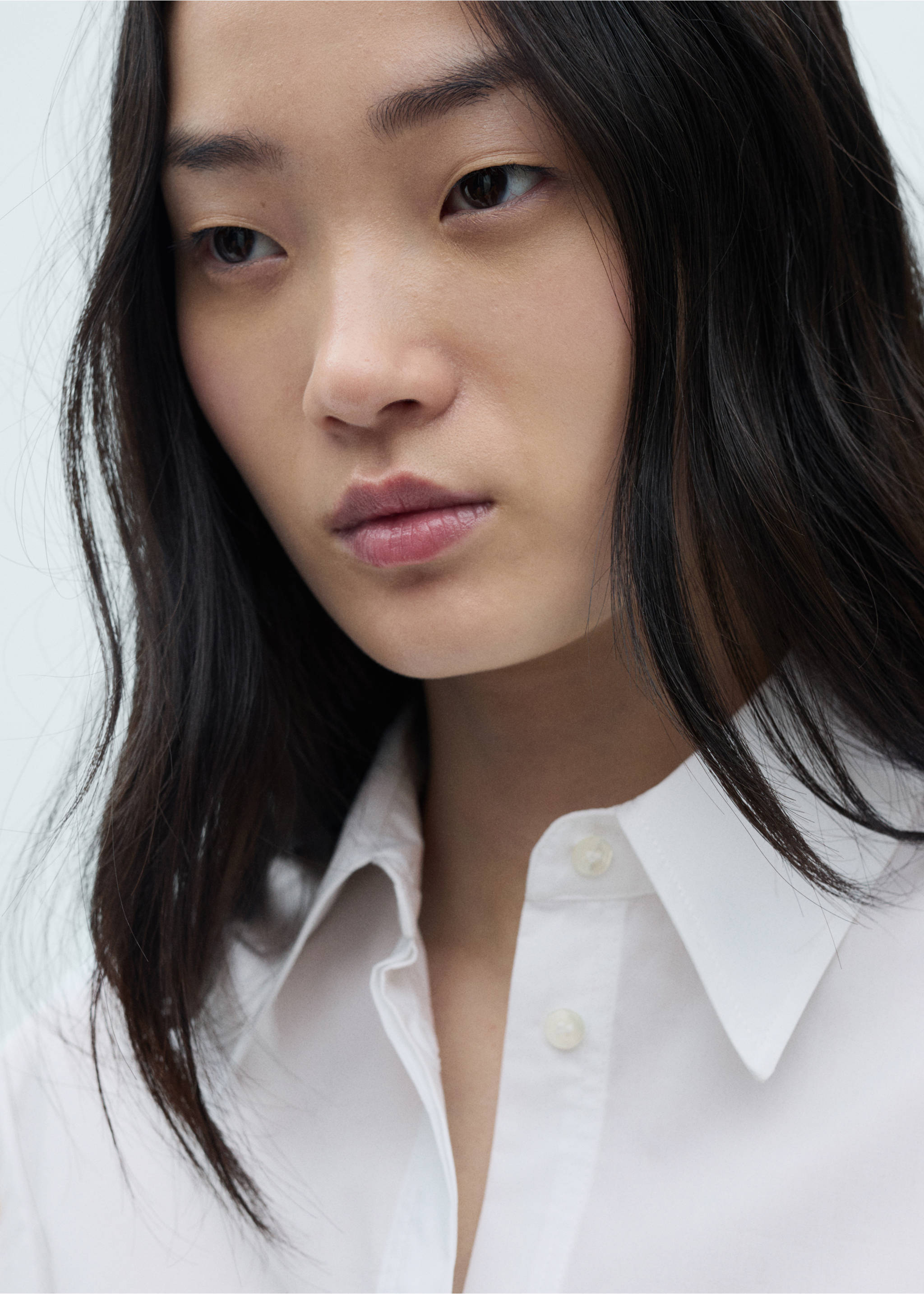 Robe courte combinée - Détail de l'article 1, Blanc. Ref: 77085652-00.