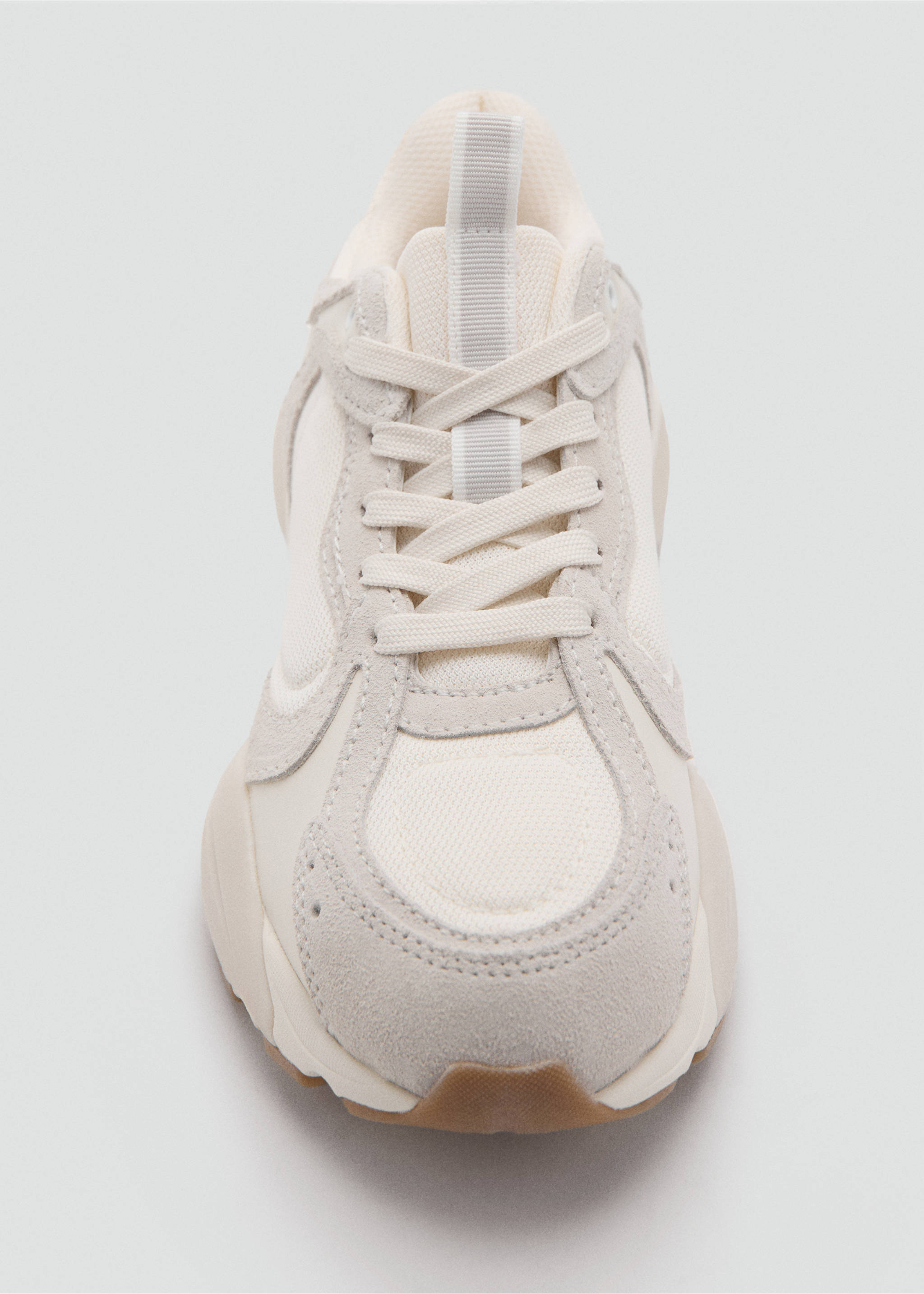 Sport shoe uniplot - Details of the article 2, Ecru. Ref: 77085663-00.