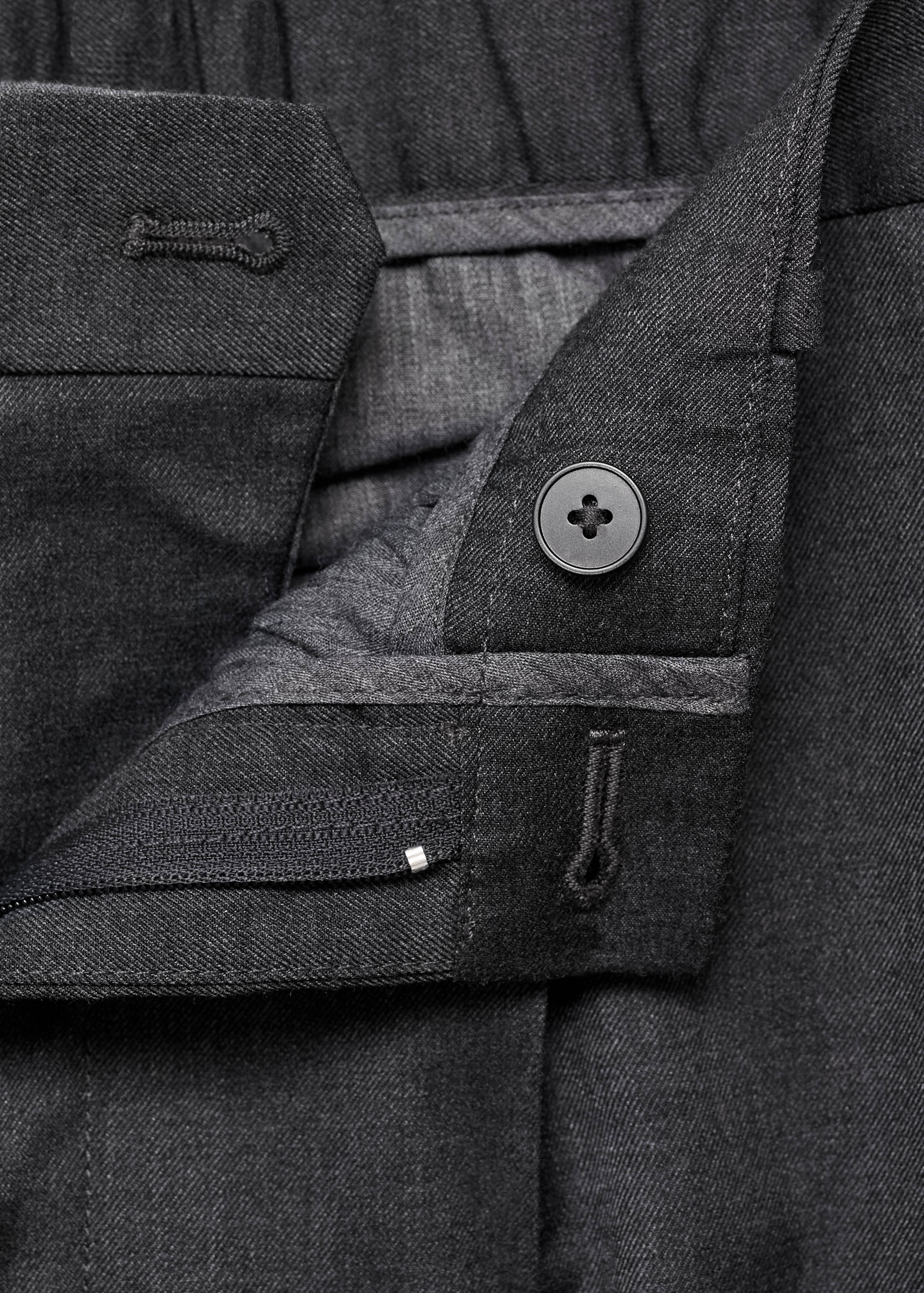 Pantalón slim fit pinzas - Detalle del artículo 8