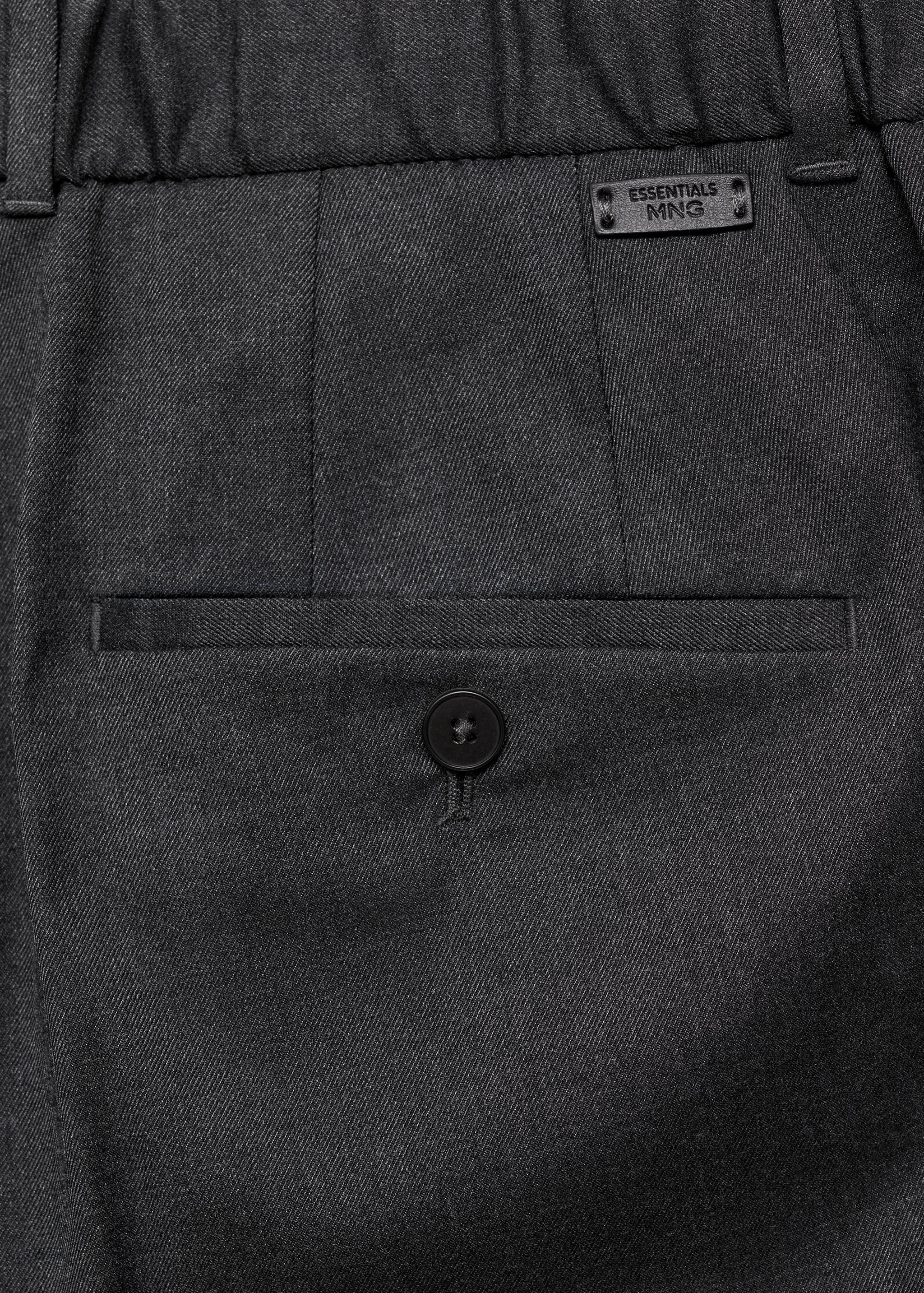 Pantalón slim fit pinzas - Detalle del artículo 0