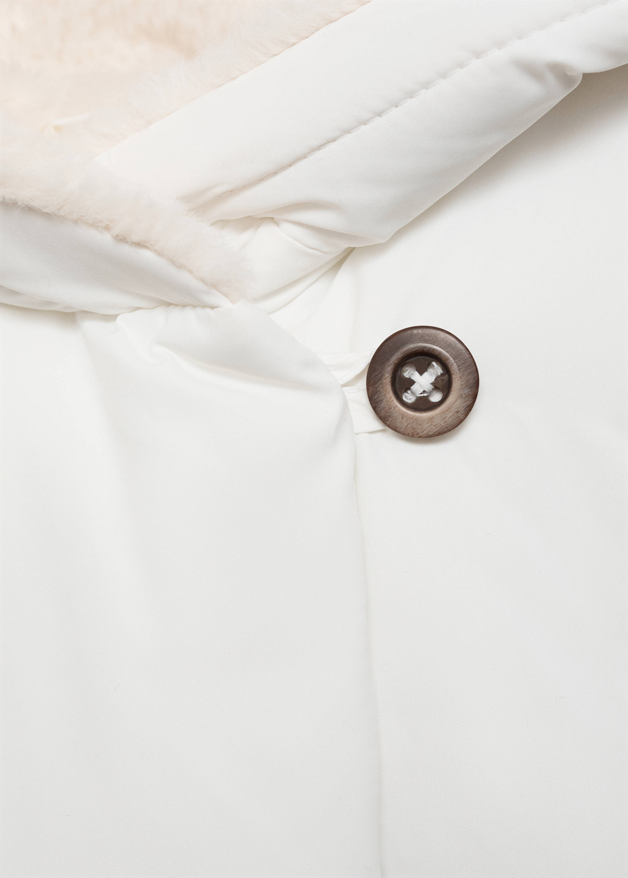 Anorak matelassé imitation fourrure - Détail de l'article 8