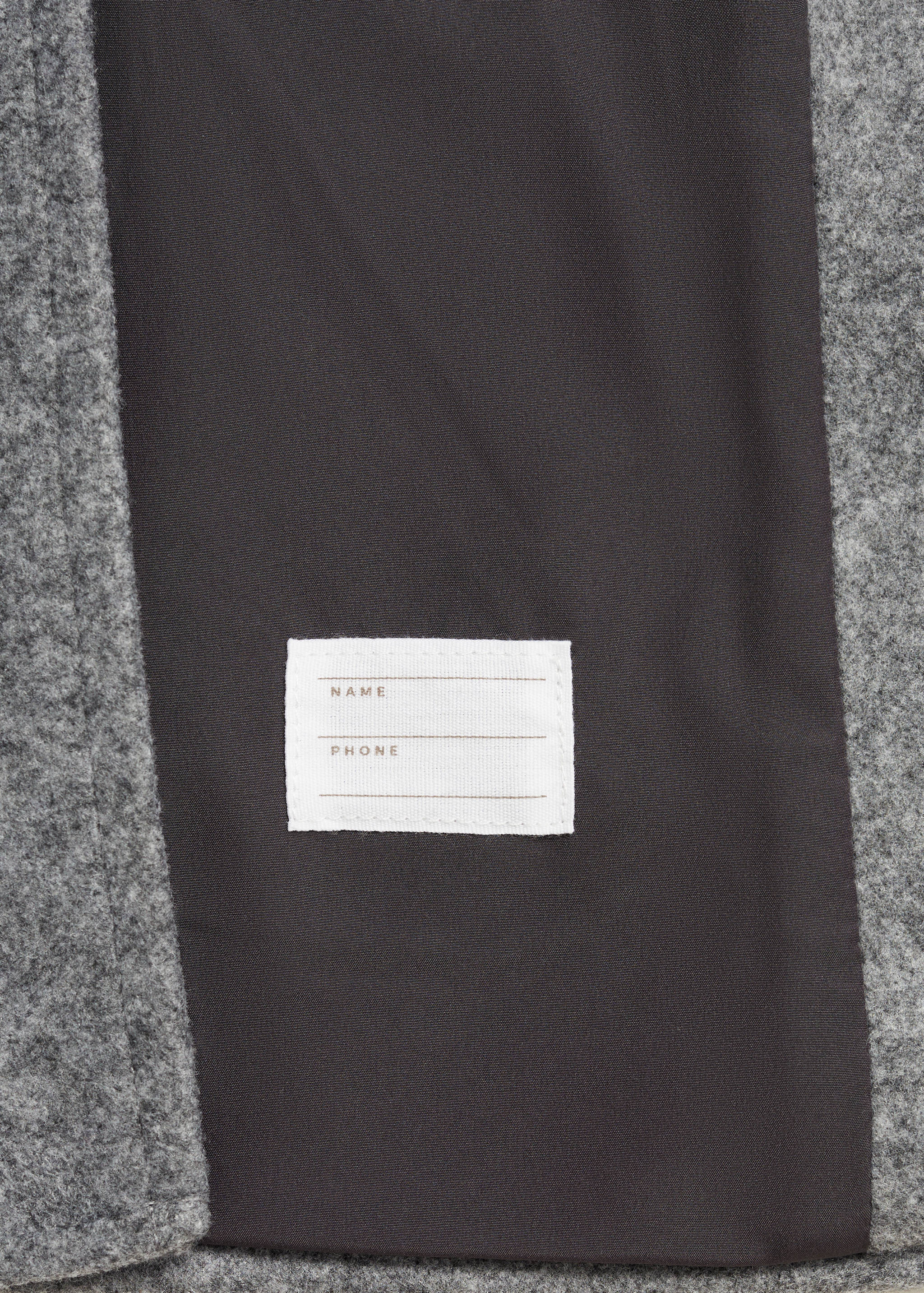 Alamares cloth coat - Details of the article 0