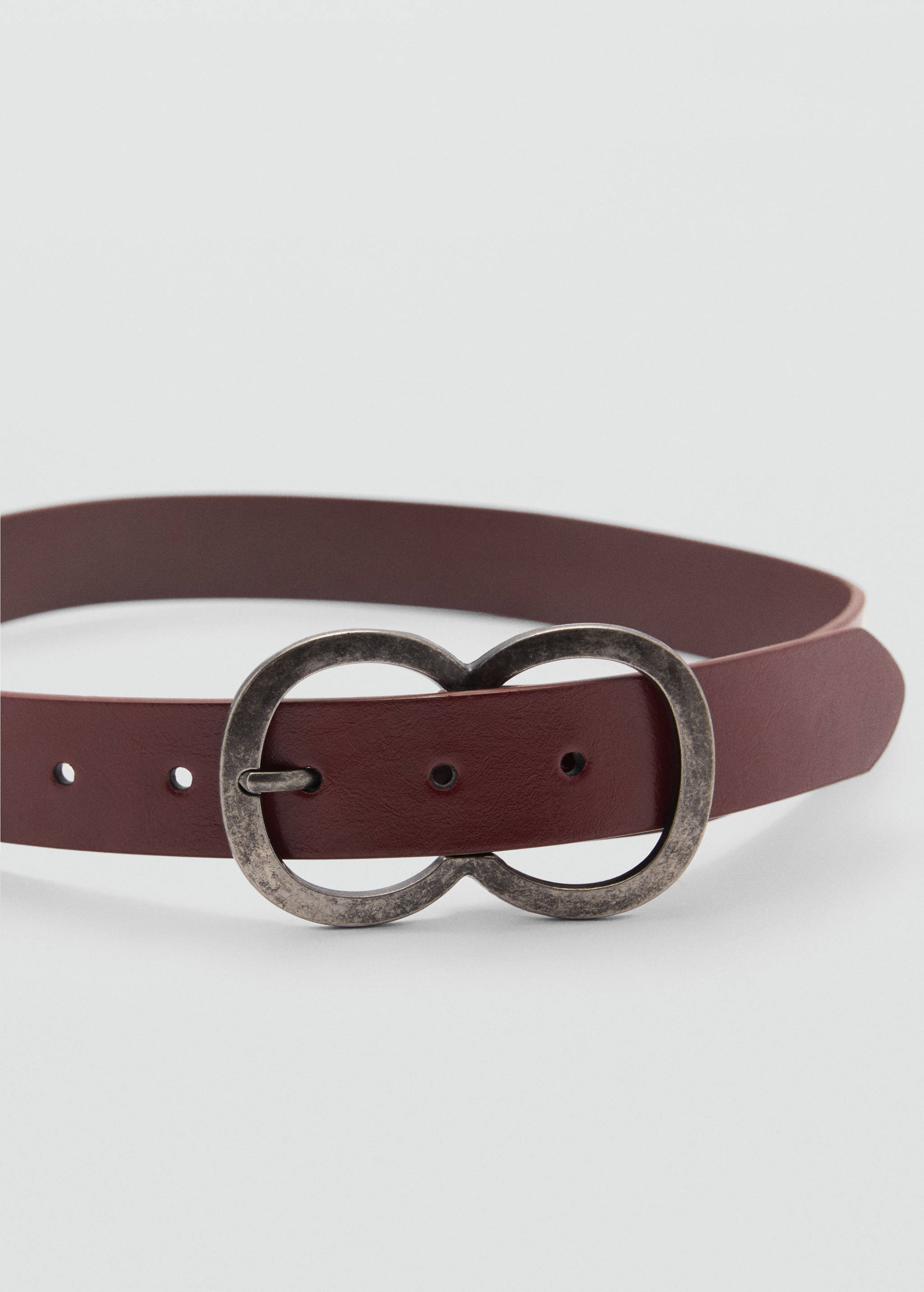 Double buckle belt - Medium plane