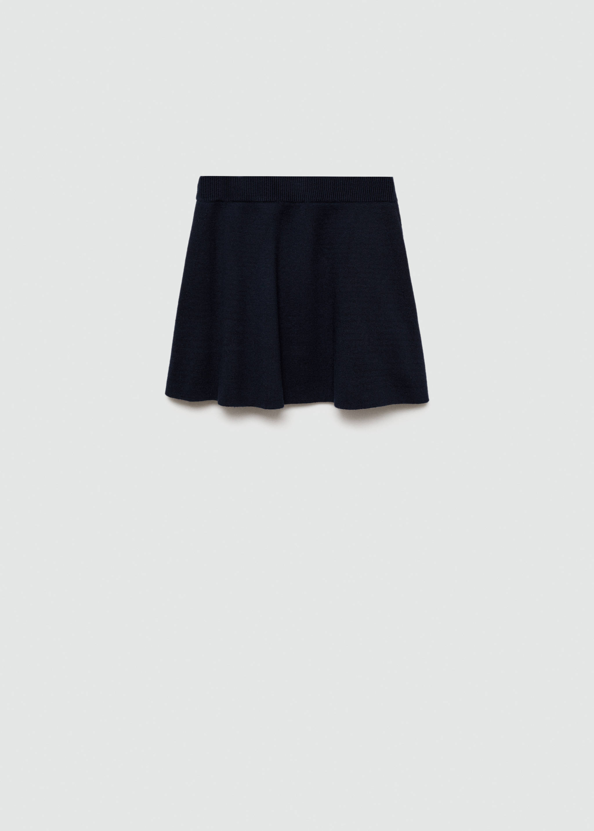 Knitted skirt - Reverse of the article