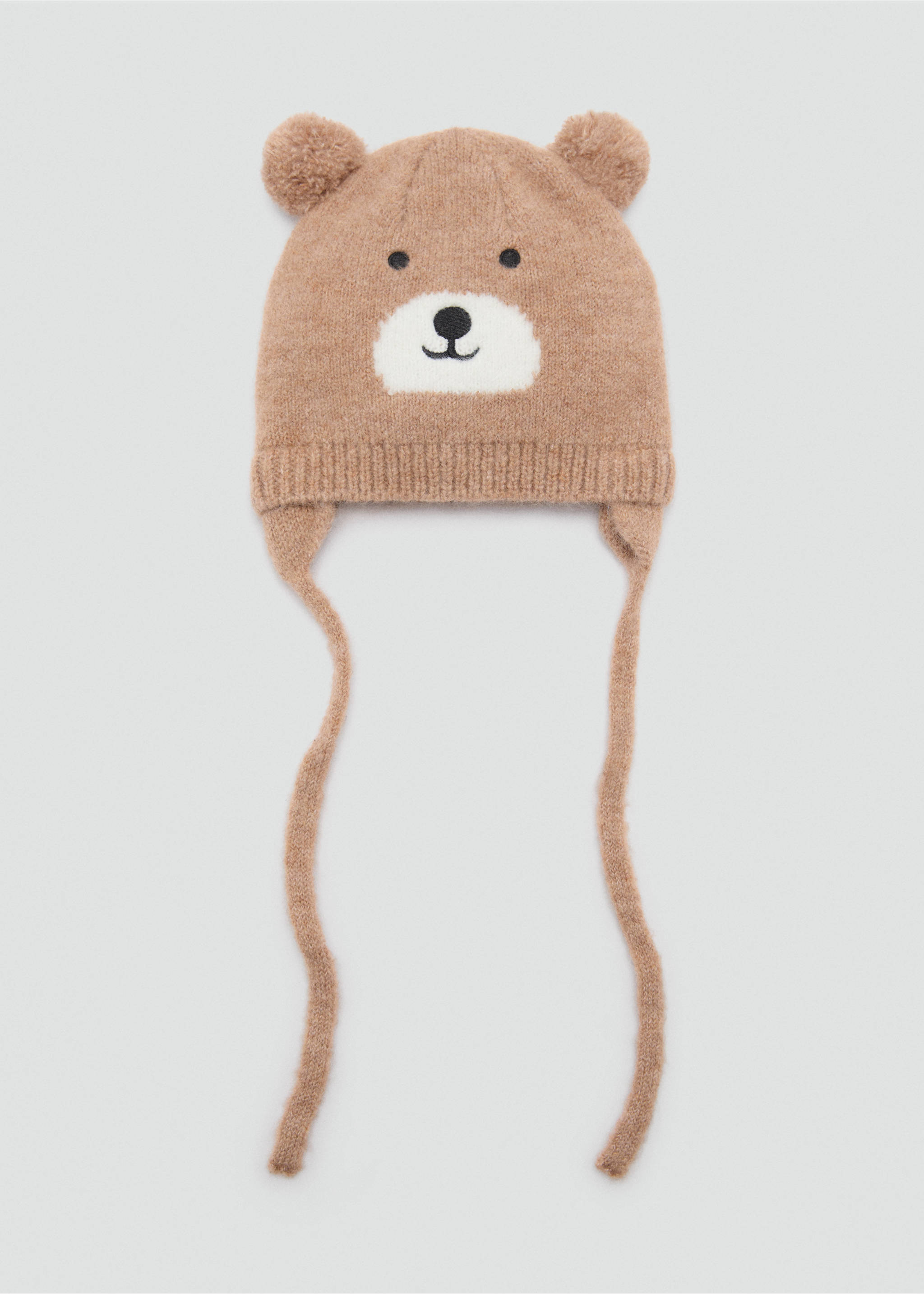 Gorro punto oso - Artículo sin modelo, Marrón medio. Ref: 77085990-00.