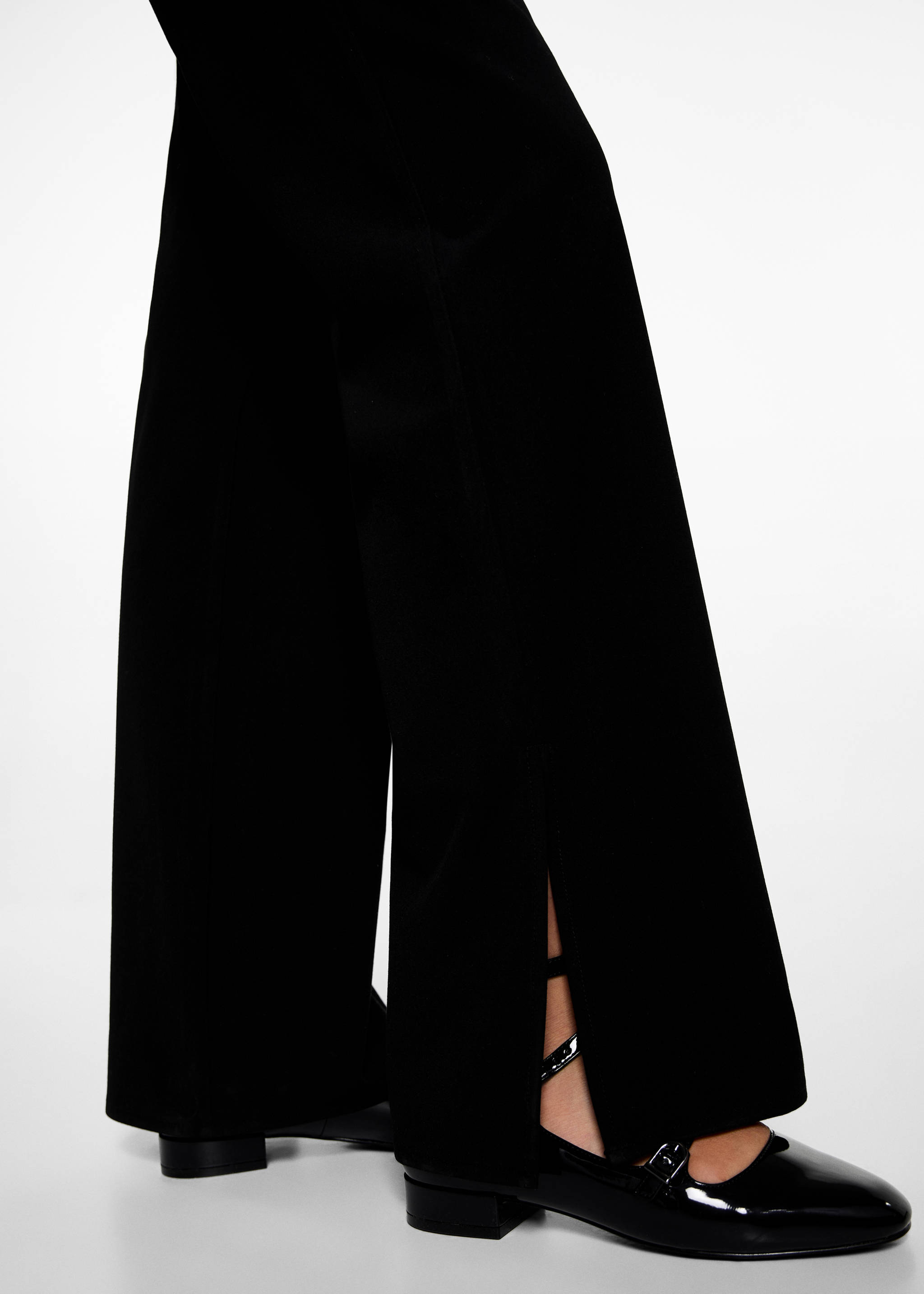 Side slit suit pants - Details of the article 2