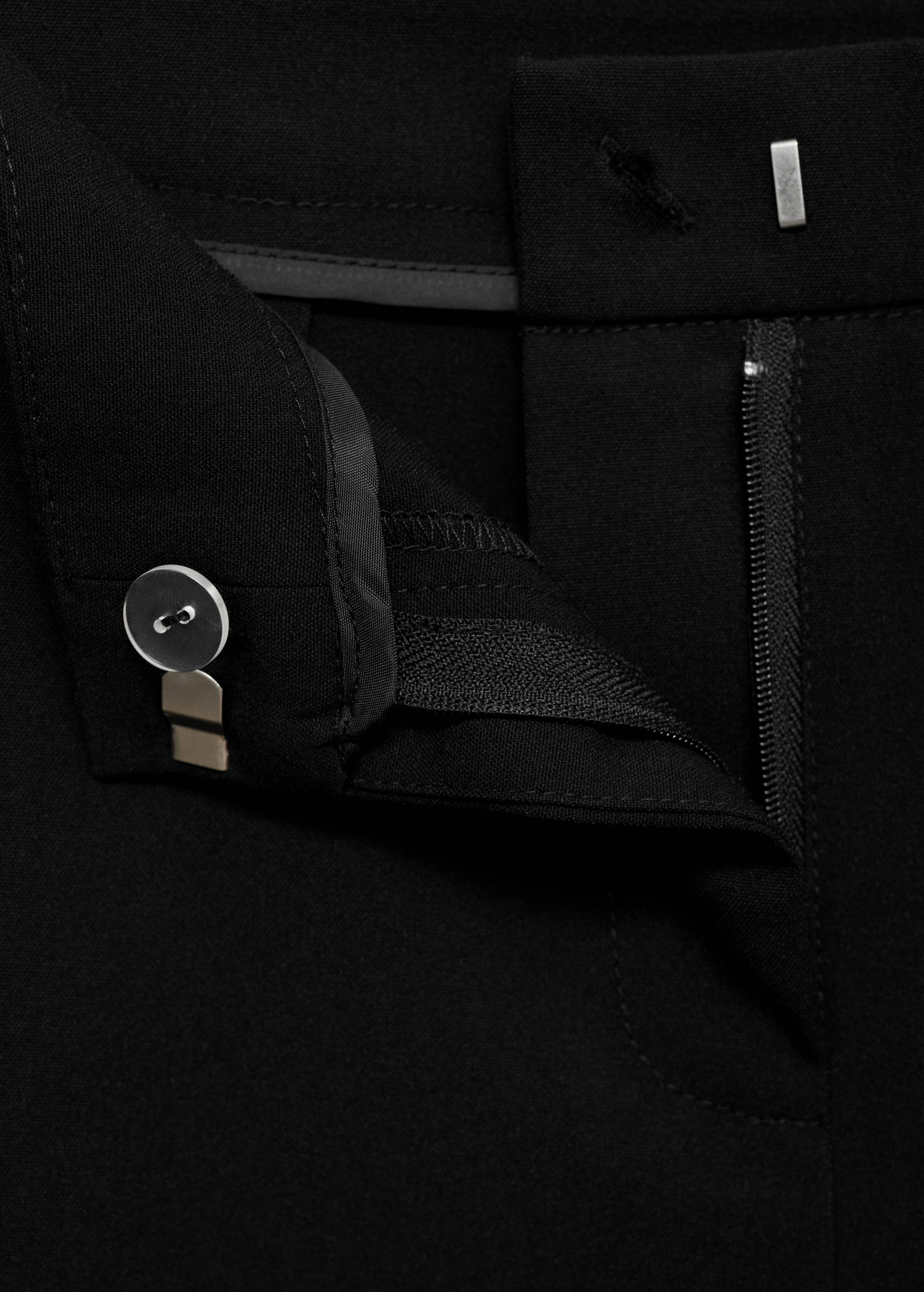 Side slit suit pants - Details of the article 8