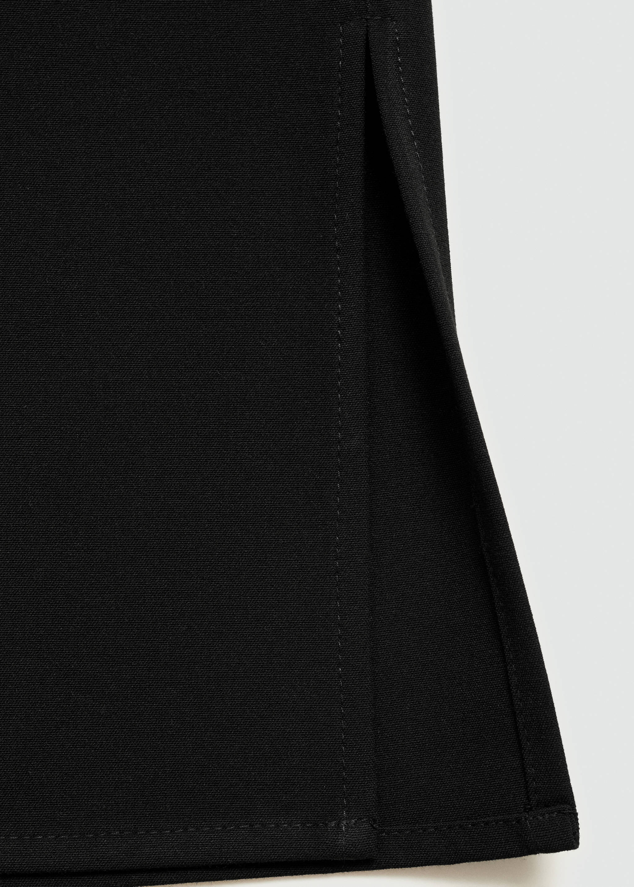 Side slit suit pants - Details of the article 0