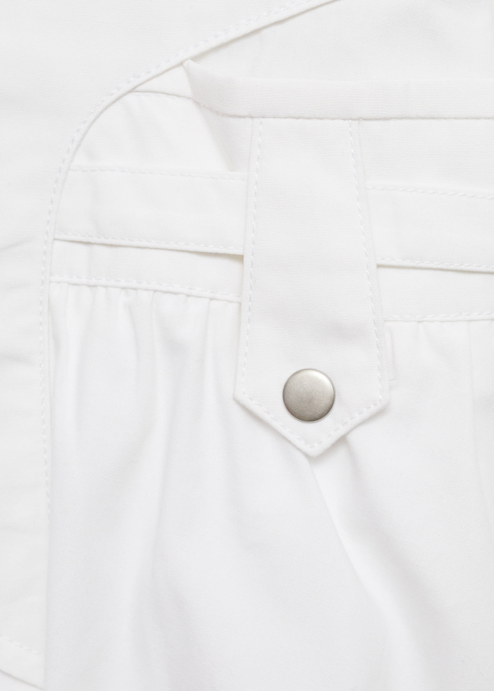 Balloon mini-skirt with zip - Details of the article 8