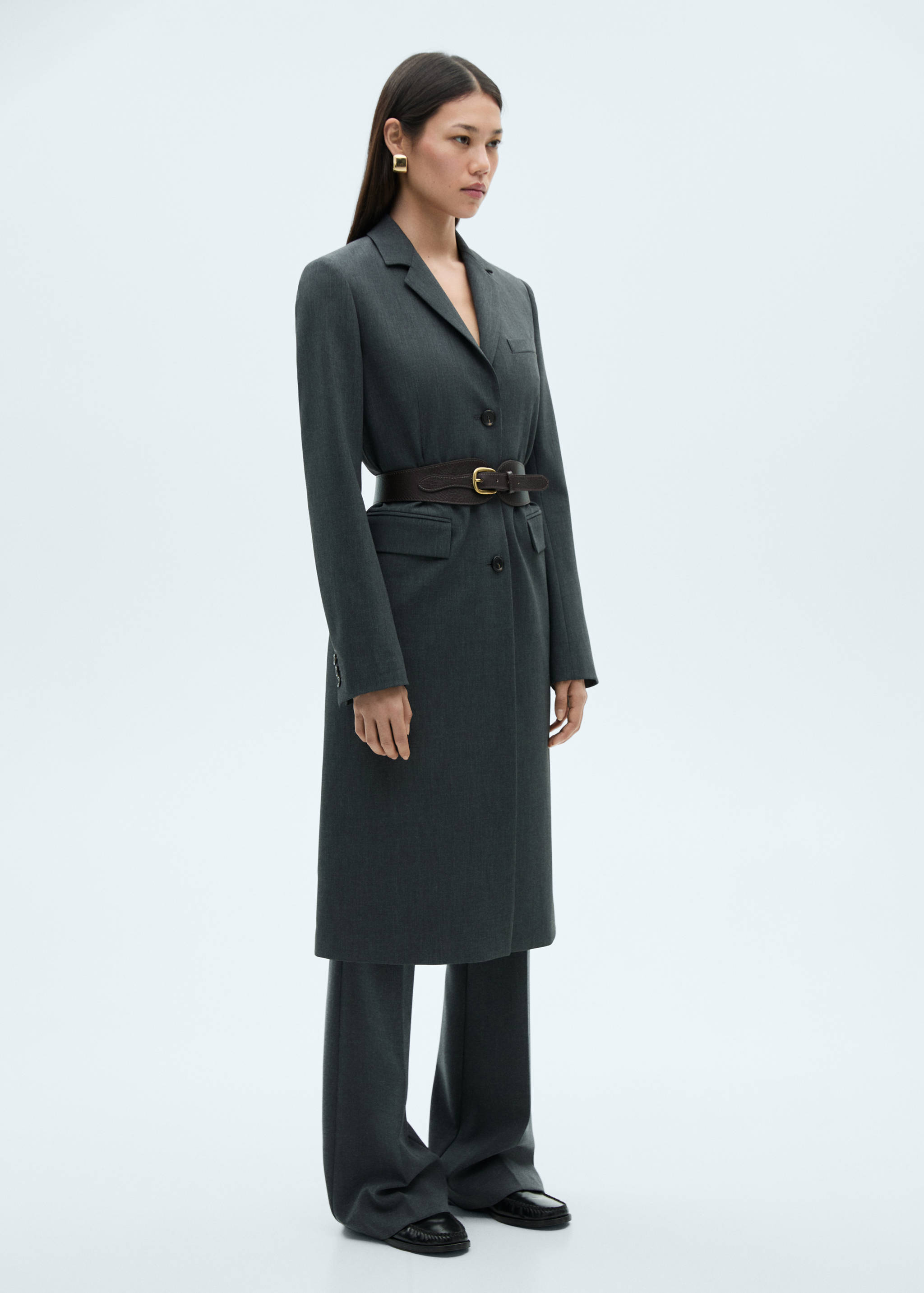 Leather obi belt - General plane