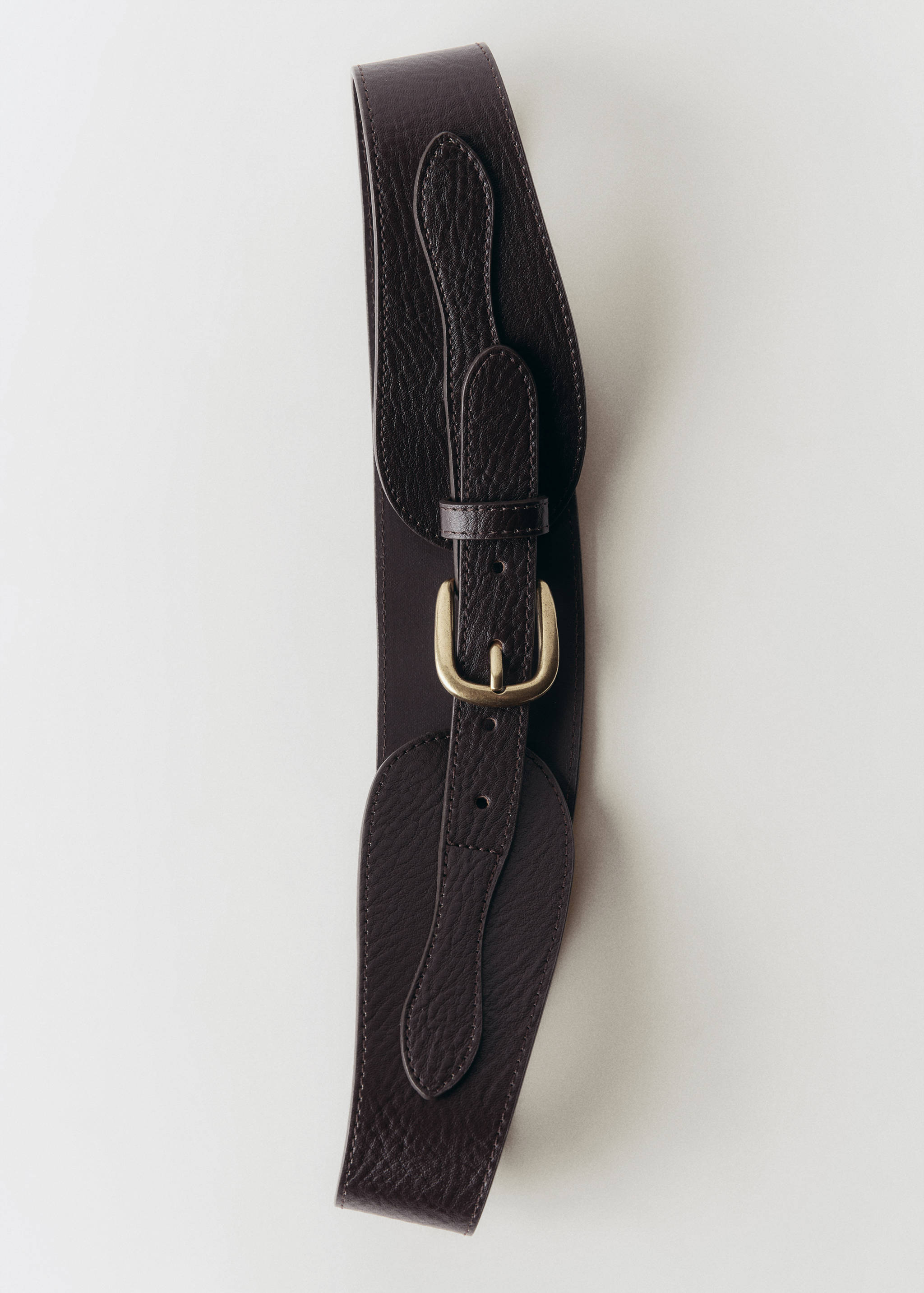 Leather obi belt - Details of the article 2