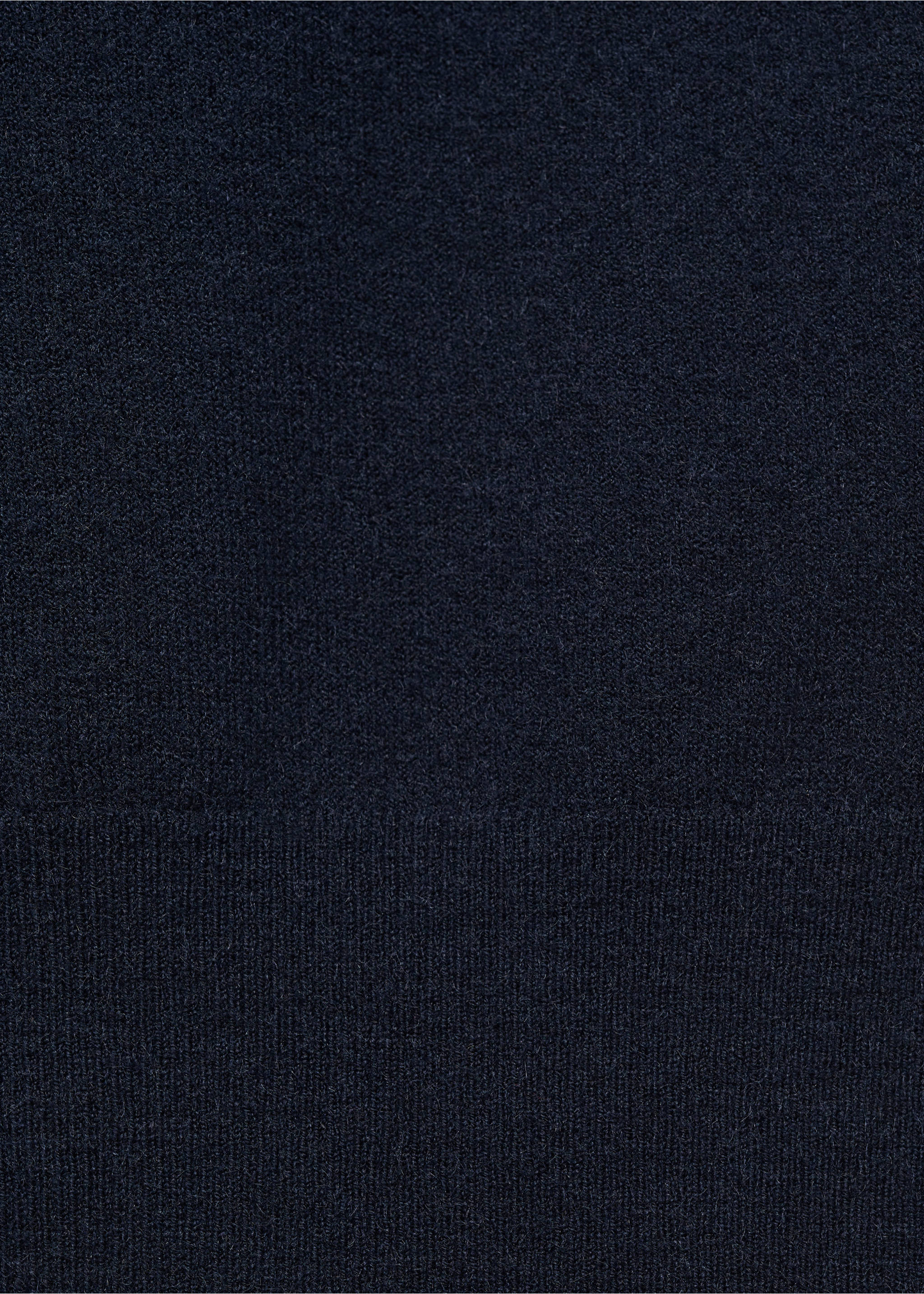 Strickweste mit Knopfkragen - Detail des Artikels 0, Dunkles Marineblau. Ref: 77086722-00.