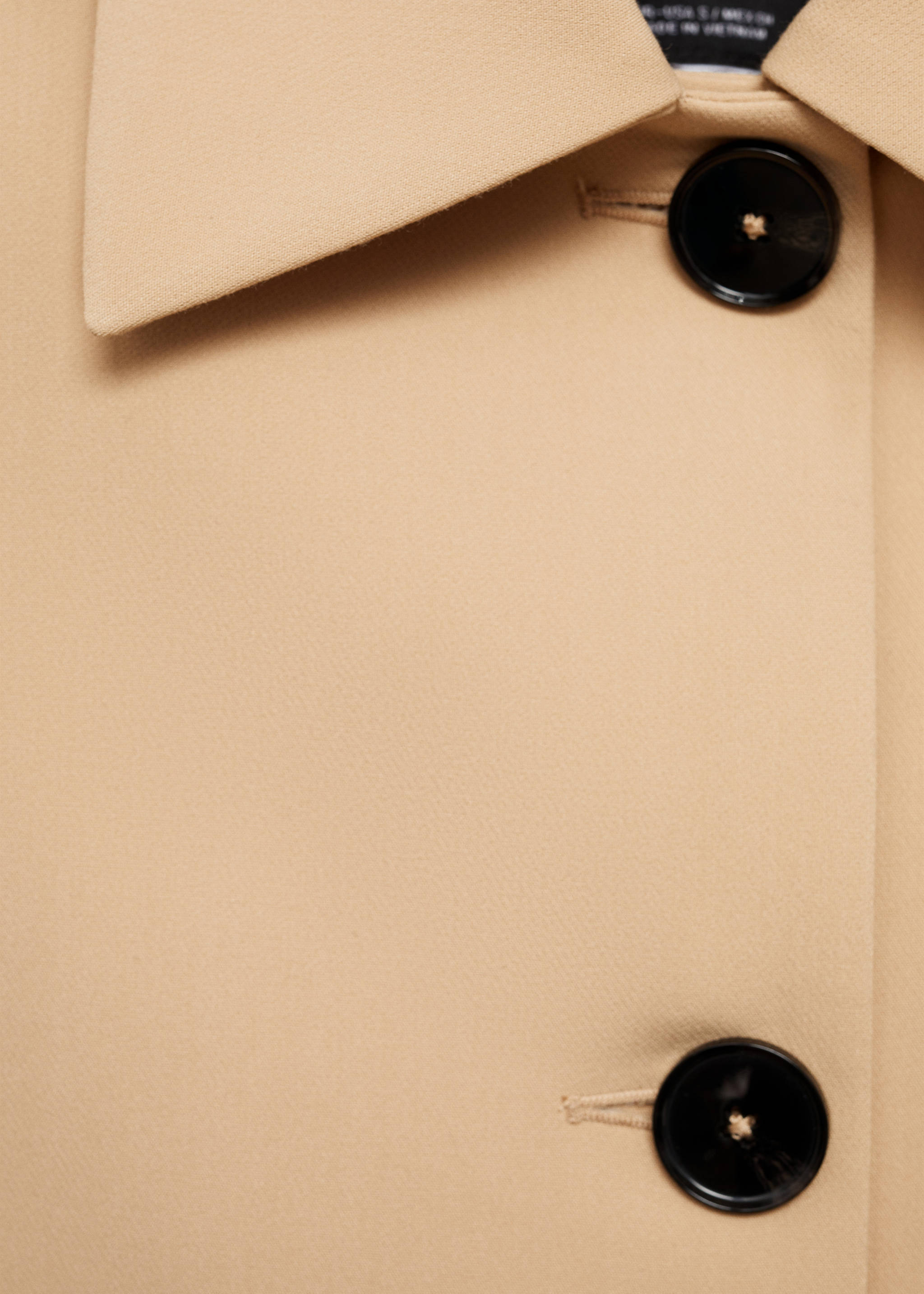 Strukturierte Jacke mit Knöpfen - Detail des Artikels 0