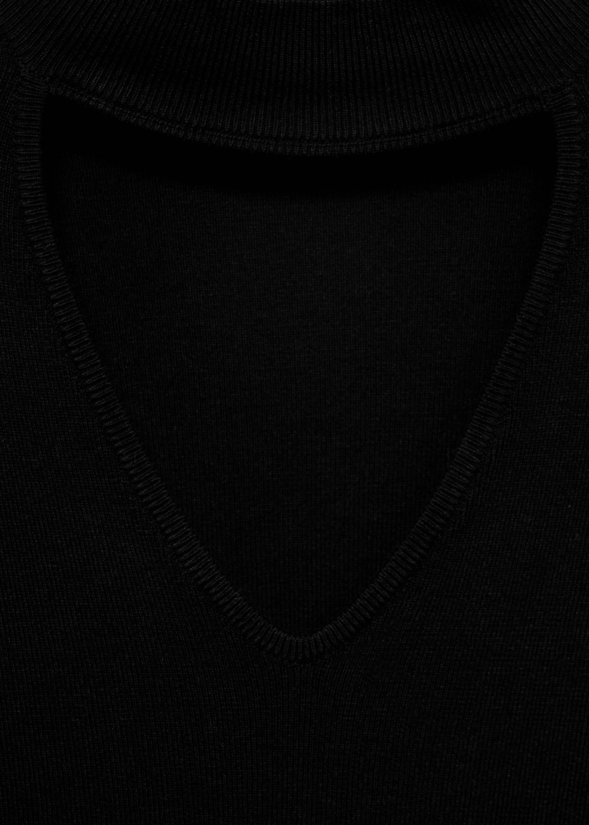 T-shirt crop ouverture - Détail de l'article 8