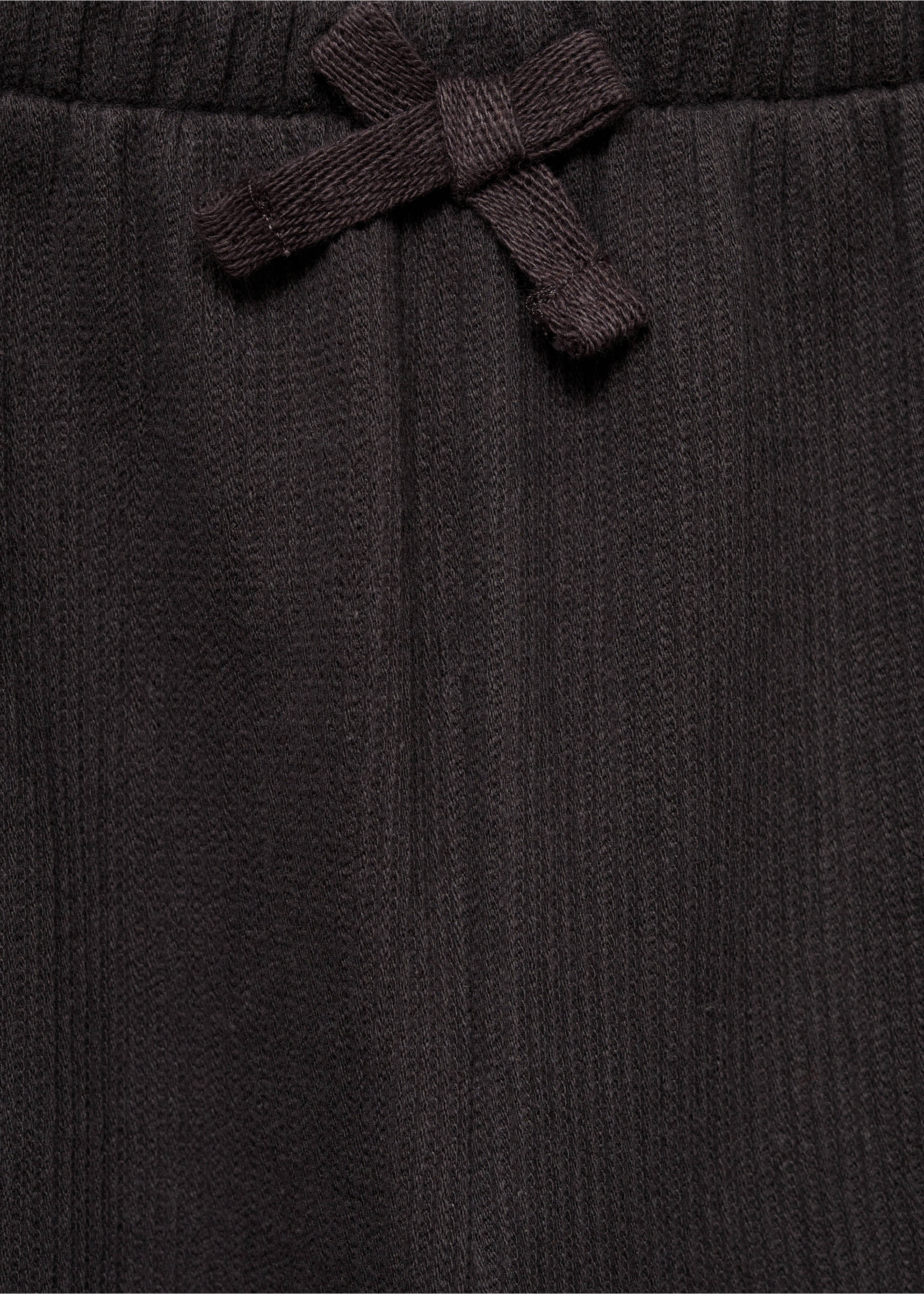 Pantalon maille coton - Détail de l'article 8, Gris anthracite. Ref: 77086739-00.