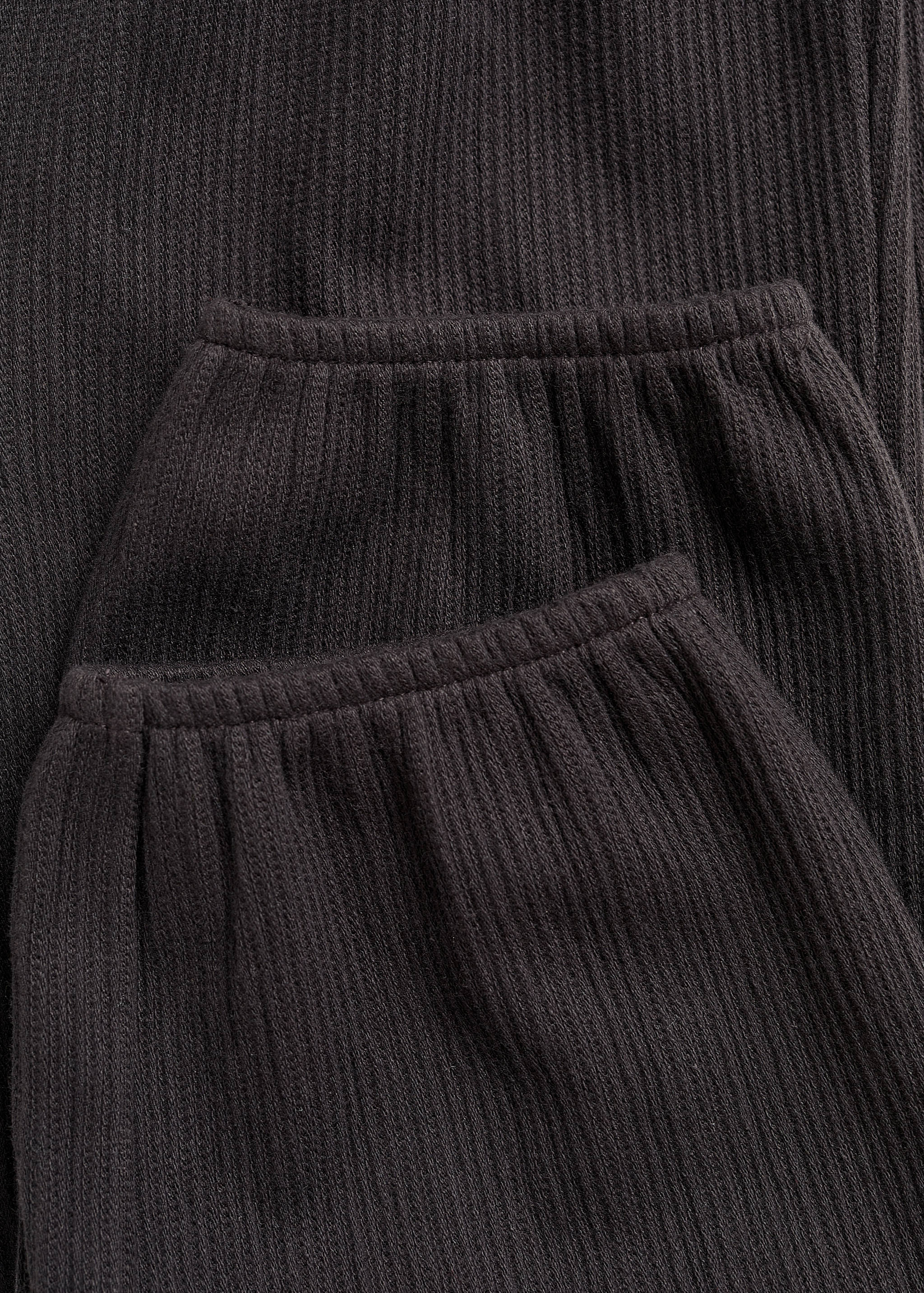Cotton-knit trousers - Details of the article 0