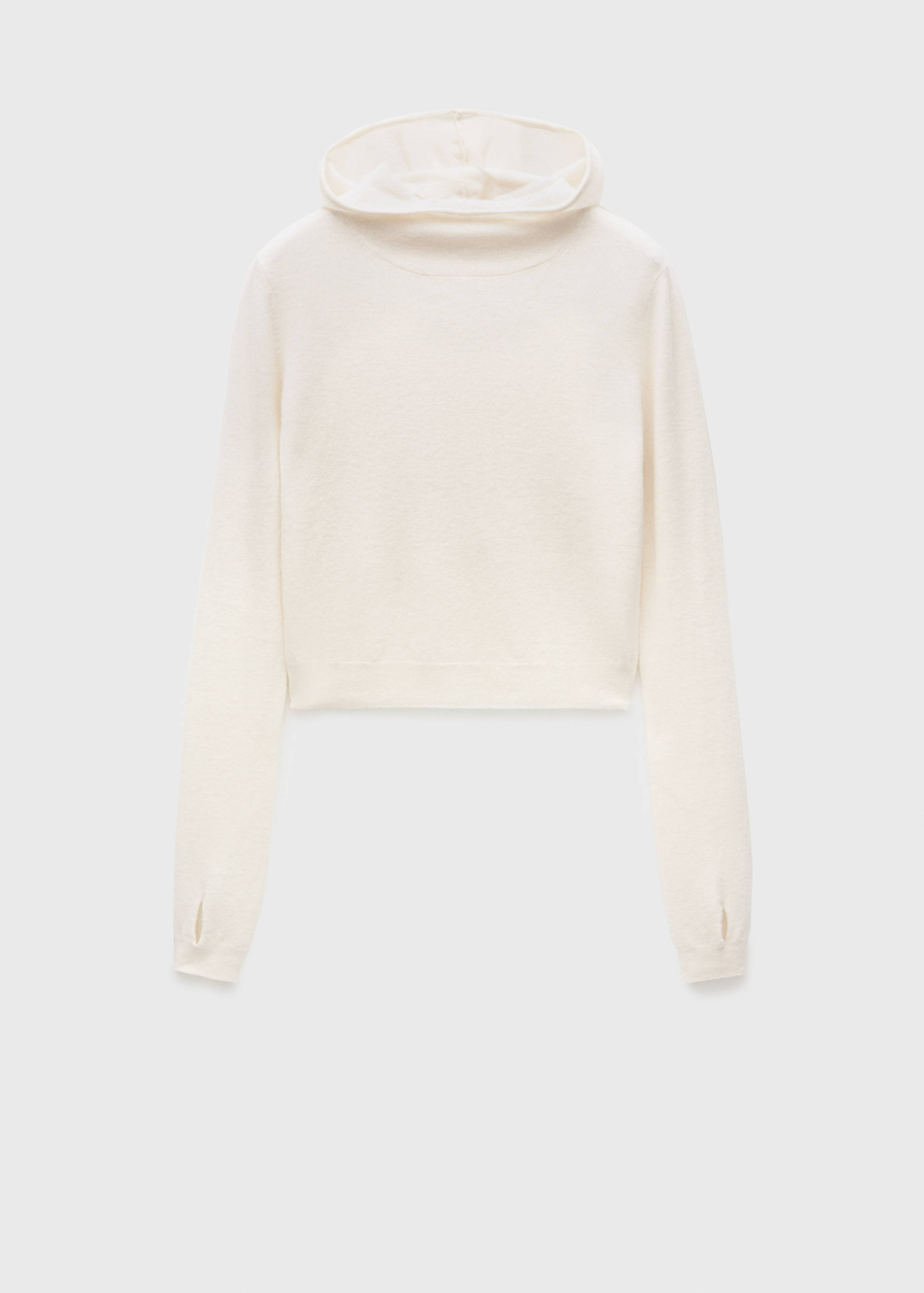 100% wool hooded sweater - Article sans modèle