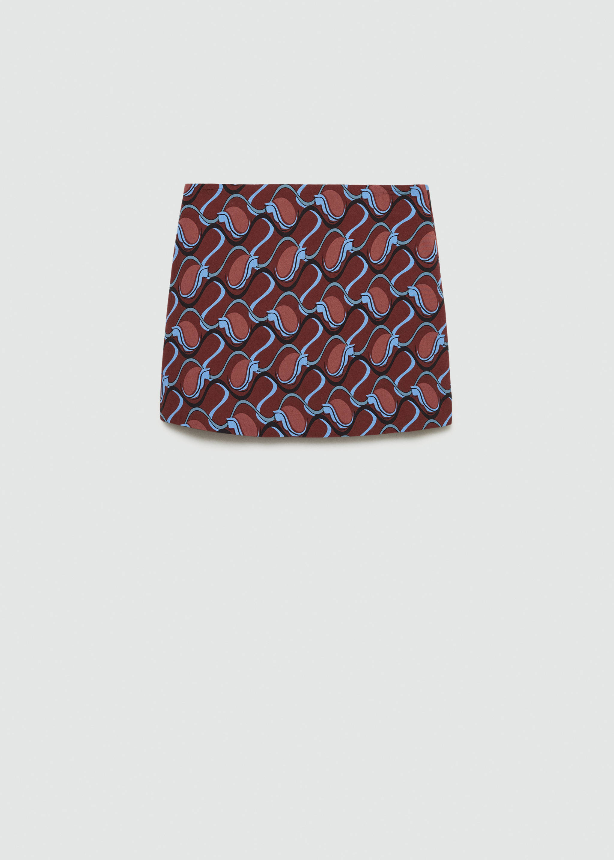 Printed miniskirt - Article without model