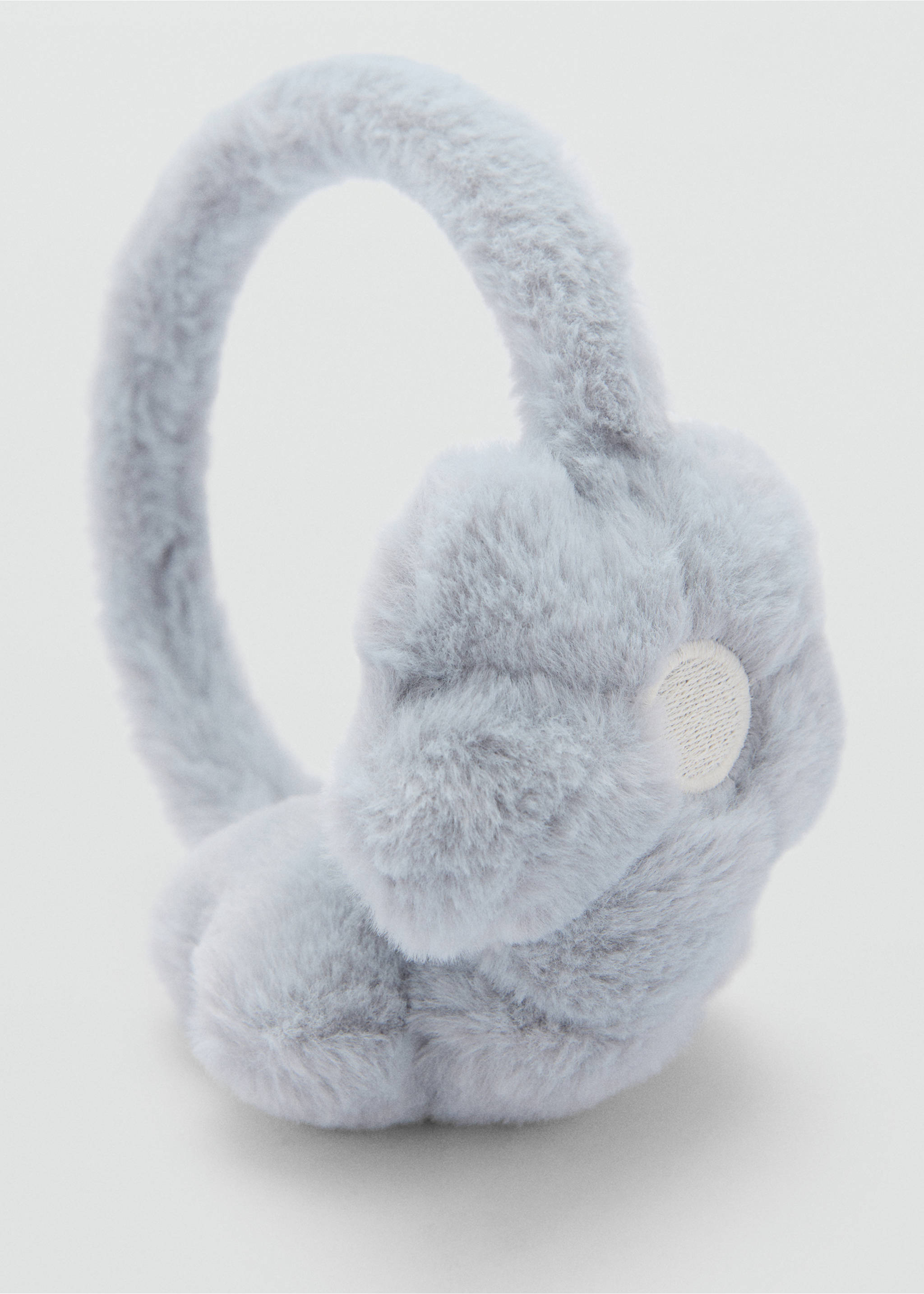 Flower hair earmuffs - Medium plane, Sky Blue. Ref: 77086752-00.