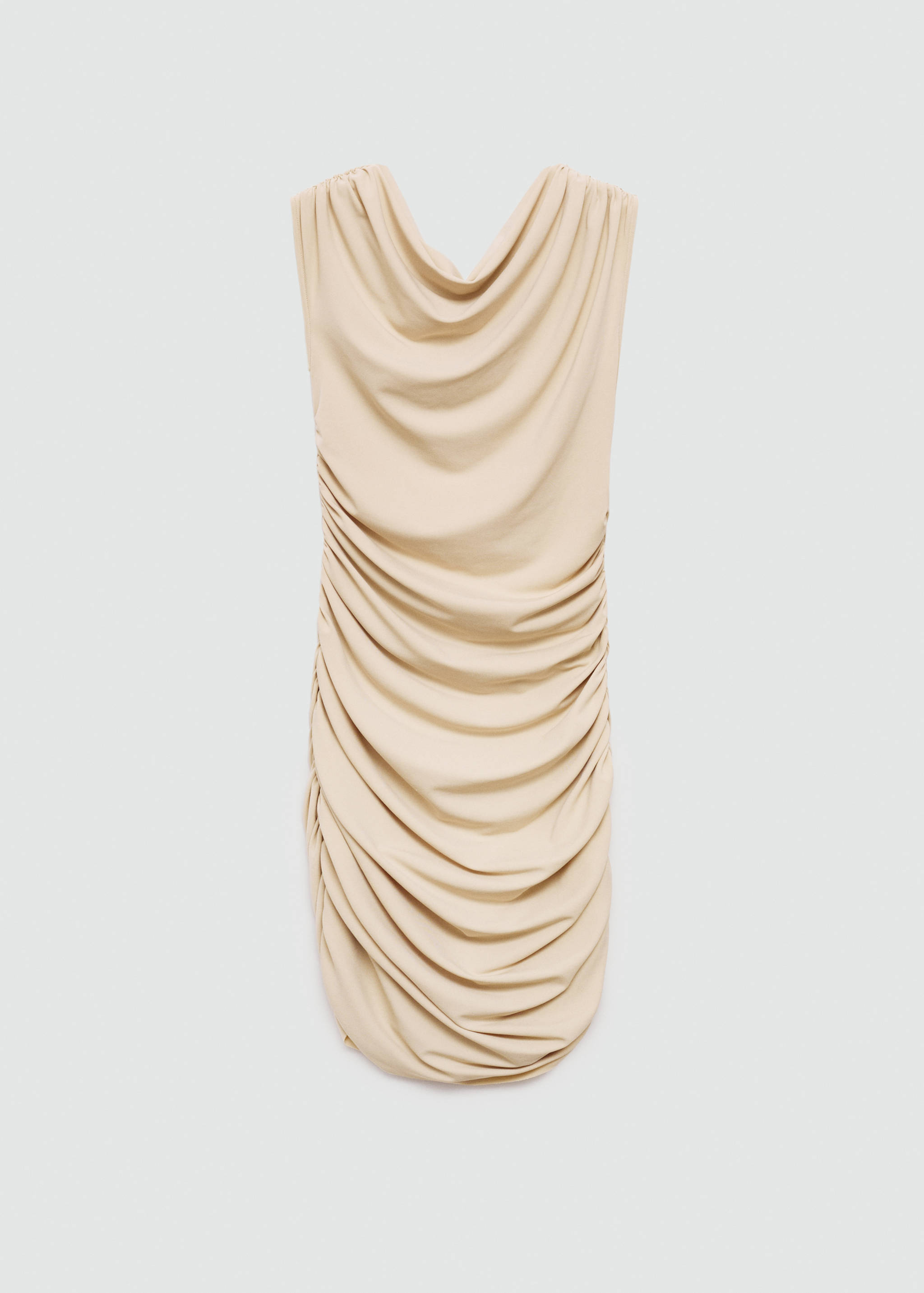 Asymmetrical pleated dress - Article without model