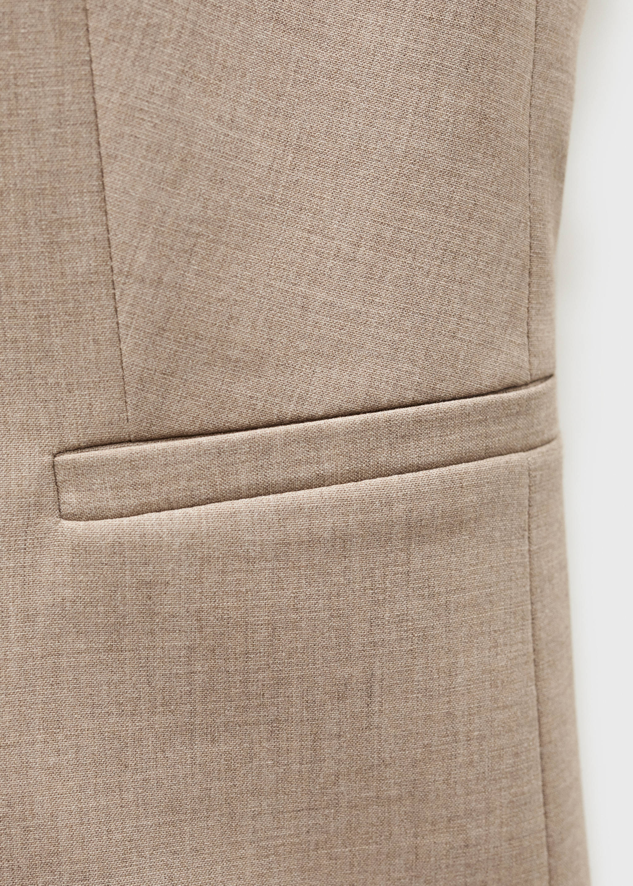 Colete fato lã - Pormenor do artigo 0