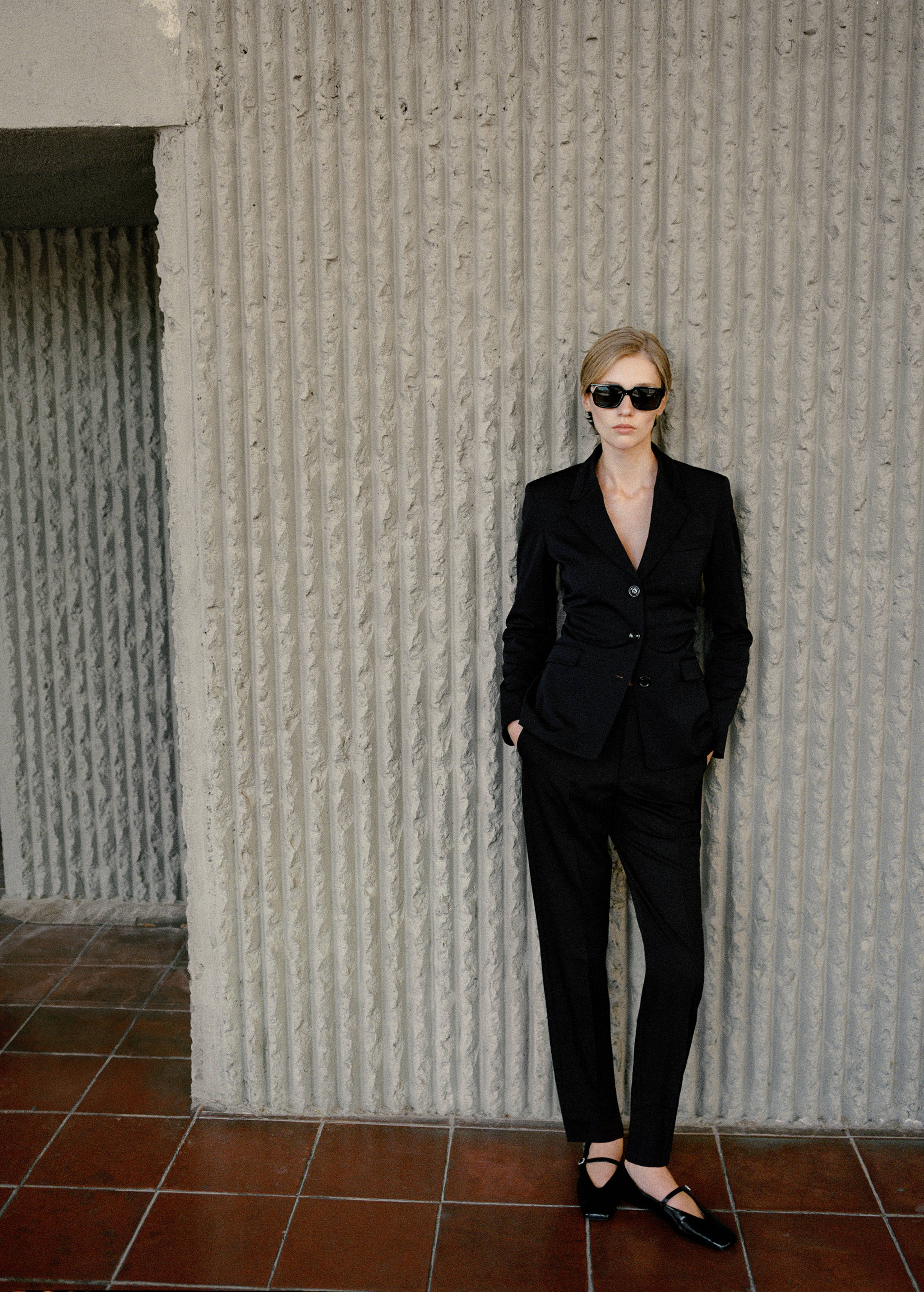 Slim fit suit trousers - Details of the article 6