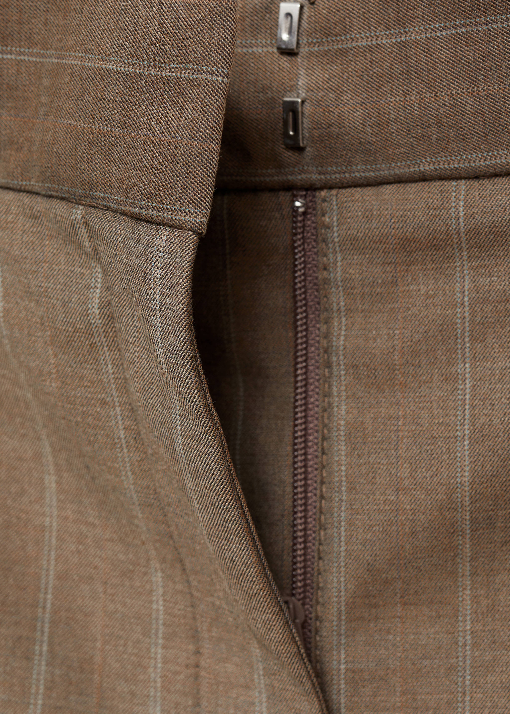 Pinstripe flared pants - Details of the article 8