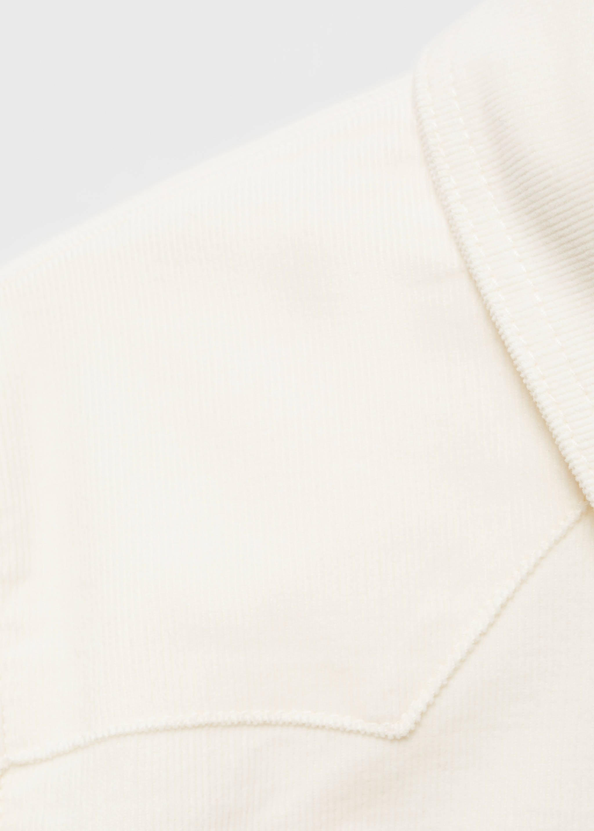 Micro-corduroy shirt with pockets - Details of the article 8
