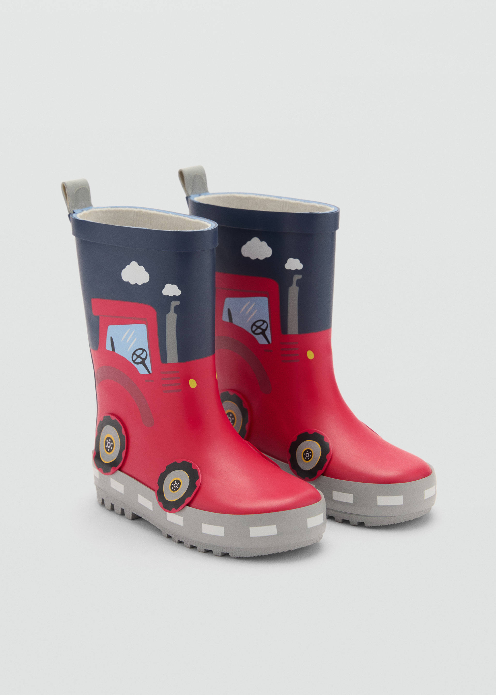 Tractor rain boots - Medium plane