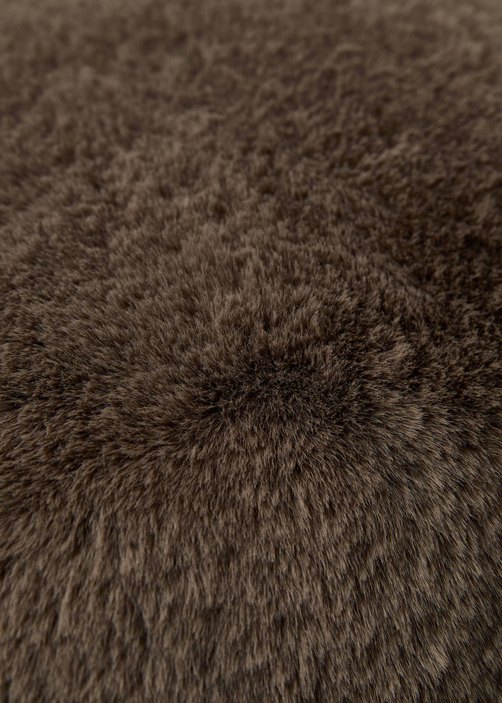 Faux-fur cushion cover 45x45cm - Details of the article 2
