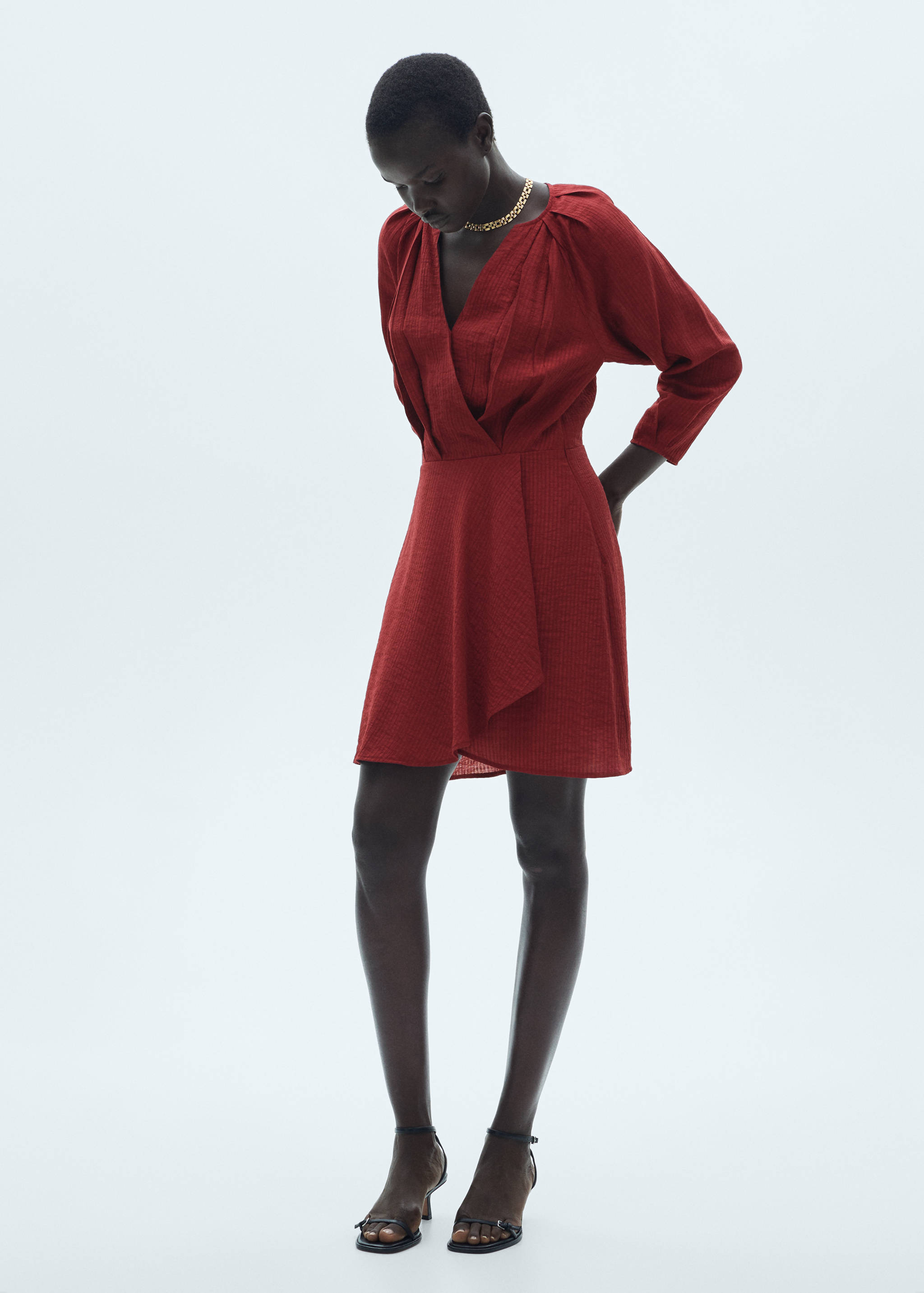 Robe courte texturée - Détail de l'article 3