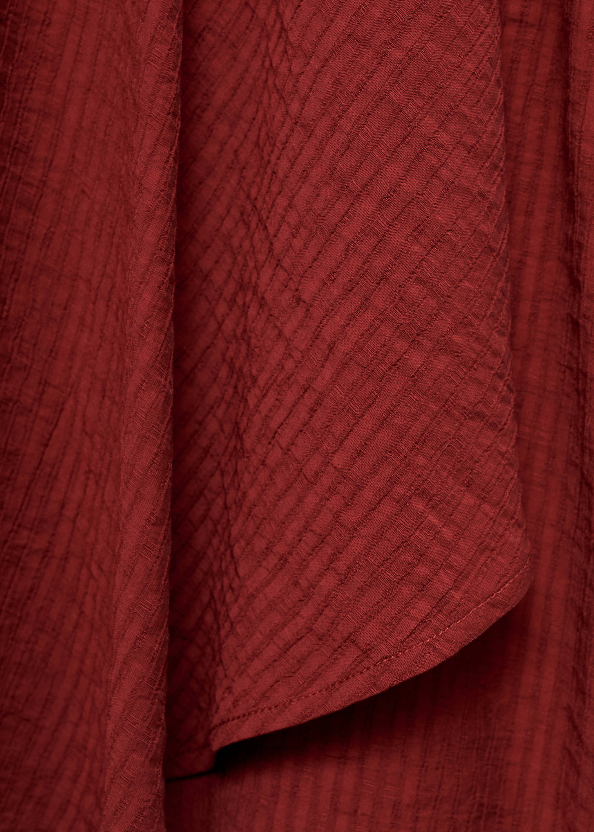 Vestido corto textura - Detalle del artículo 0