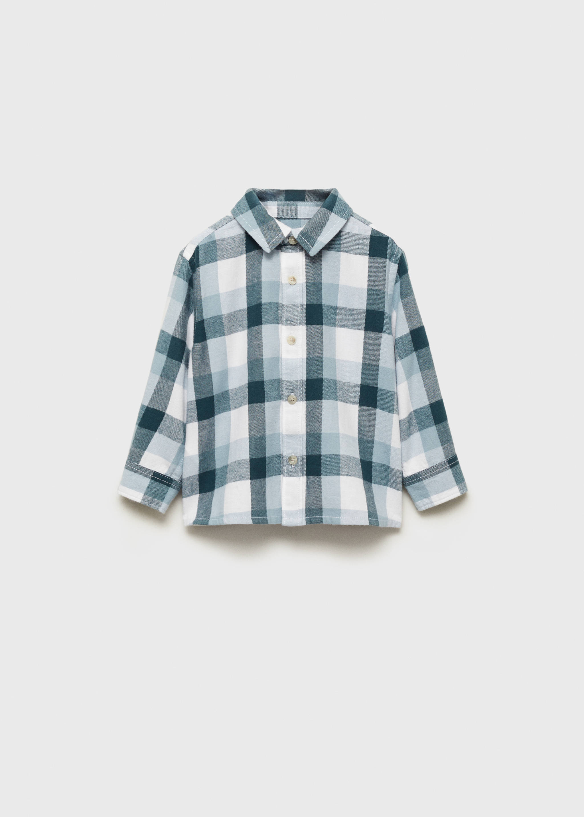 Check cotton shirt - Article without model