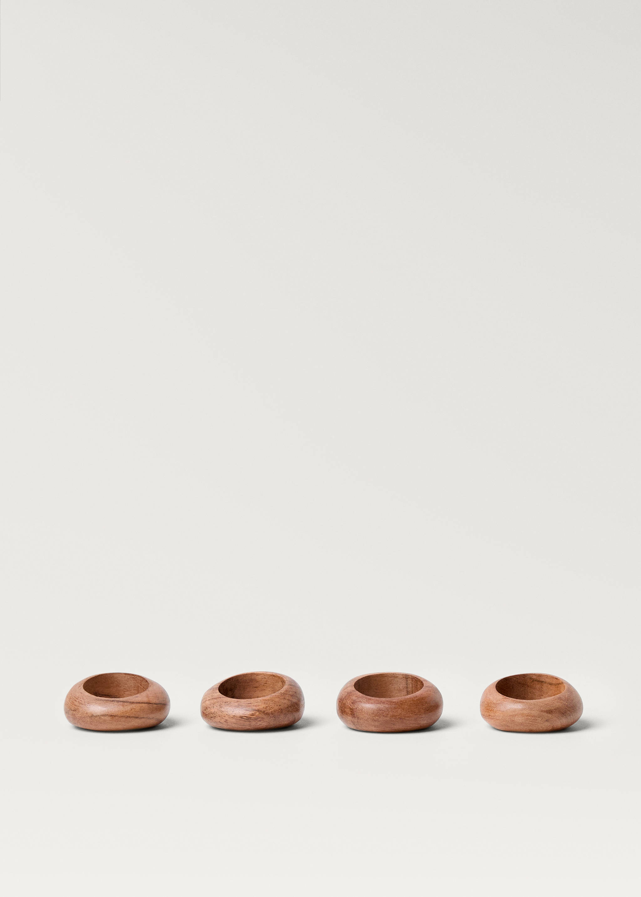 Serviettenring aus 100 % Akazienholz - Artikel ohne Model