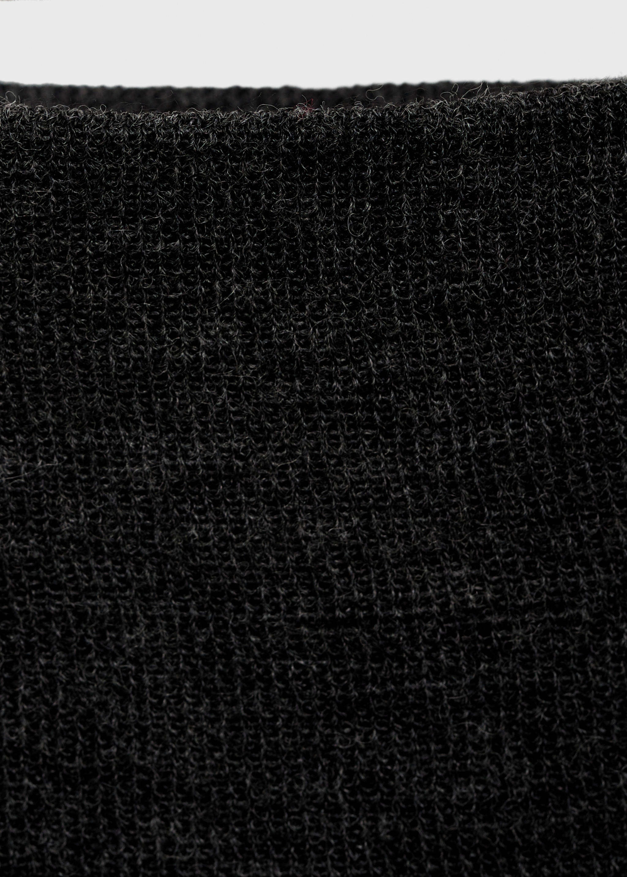 Semi-transparent knitted skirt - Details of the article 8