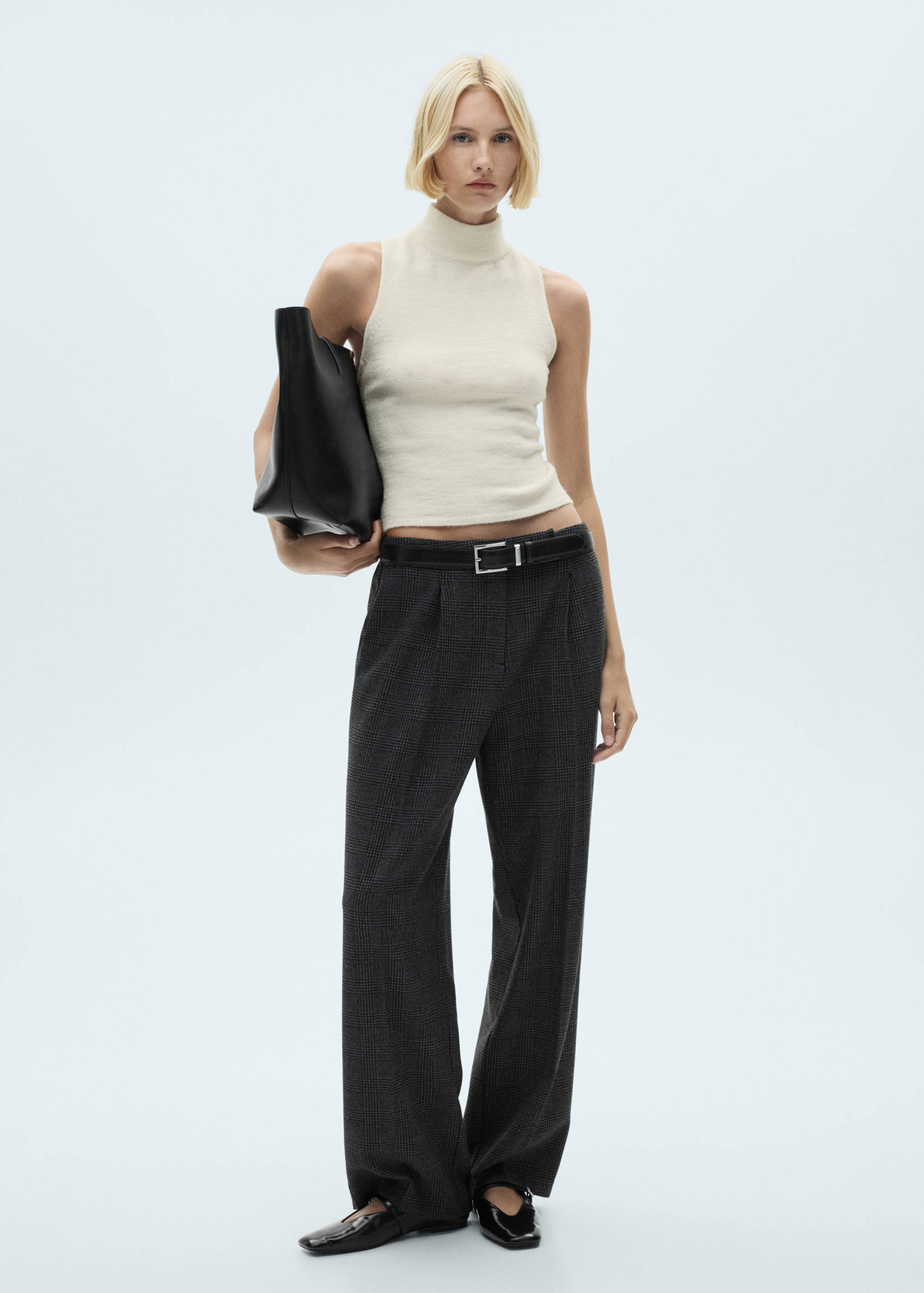 Open back knitted top - General plane