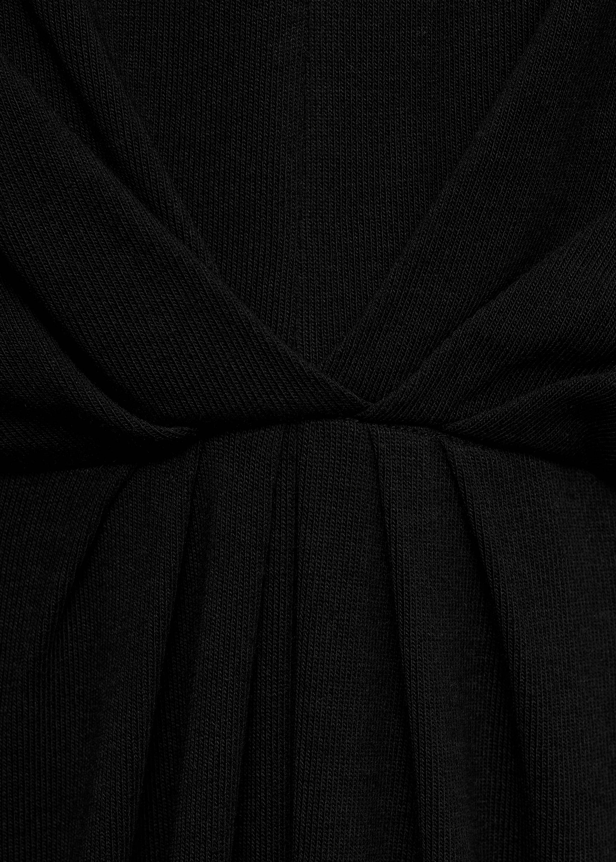 Vestito drappeggiato maniche corte - Dettaglio dell'articolo 8