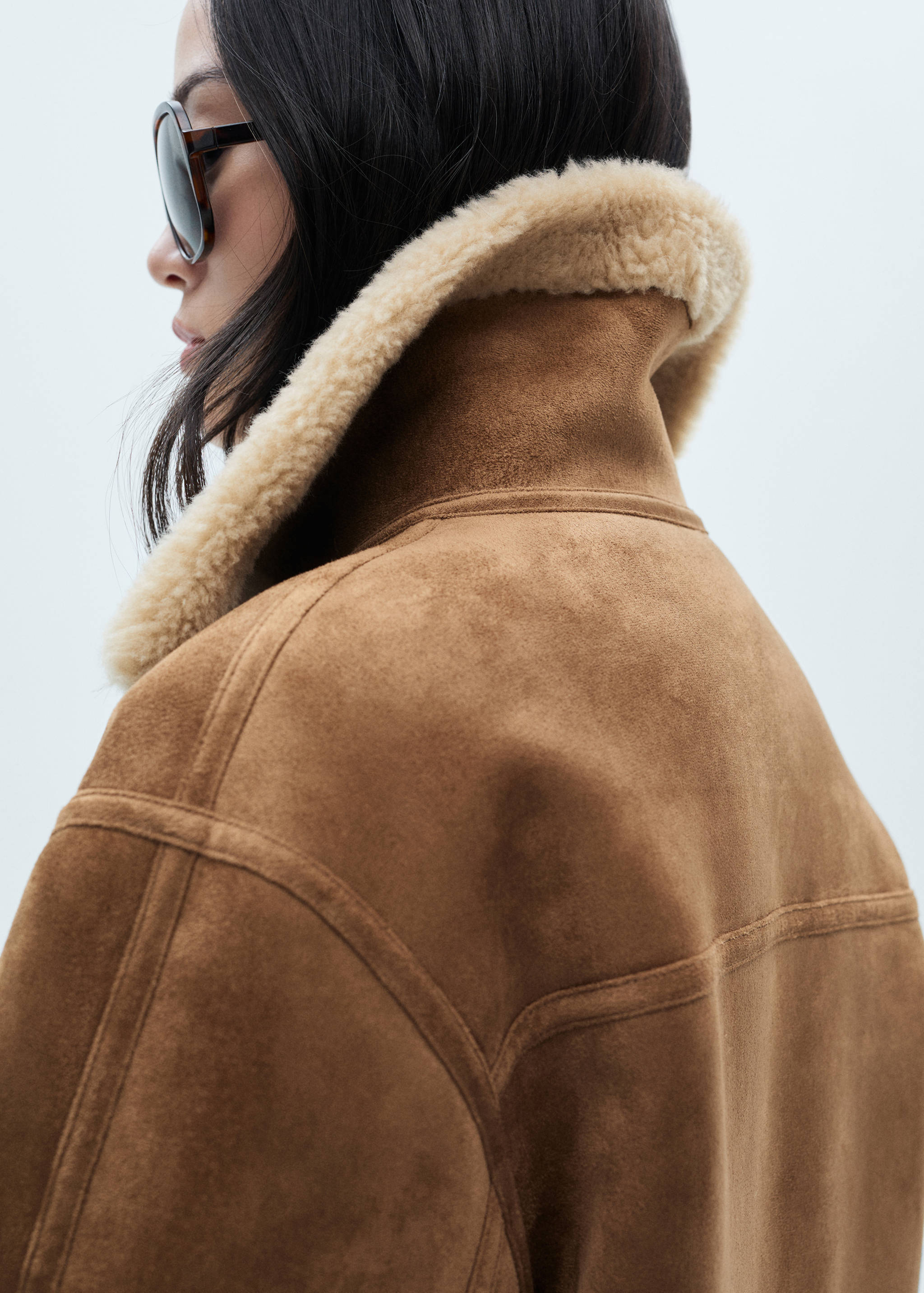 Casaco de dupla face com efeito de pele - Pormenor do artigo 6