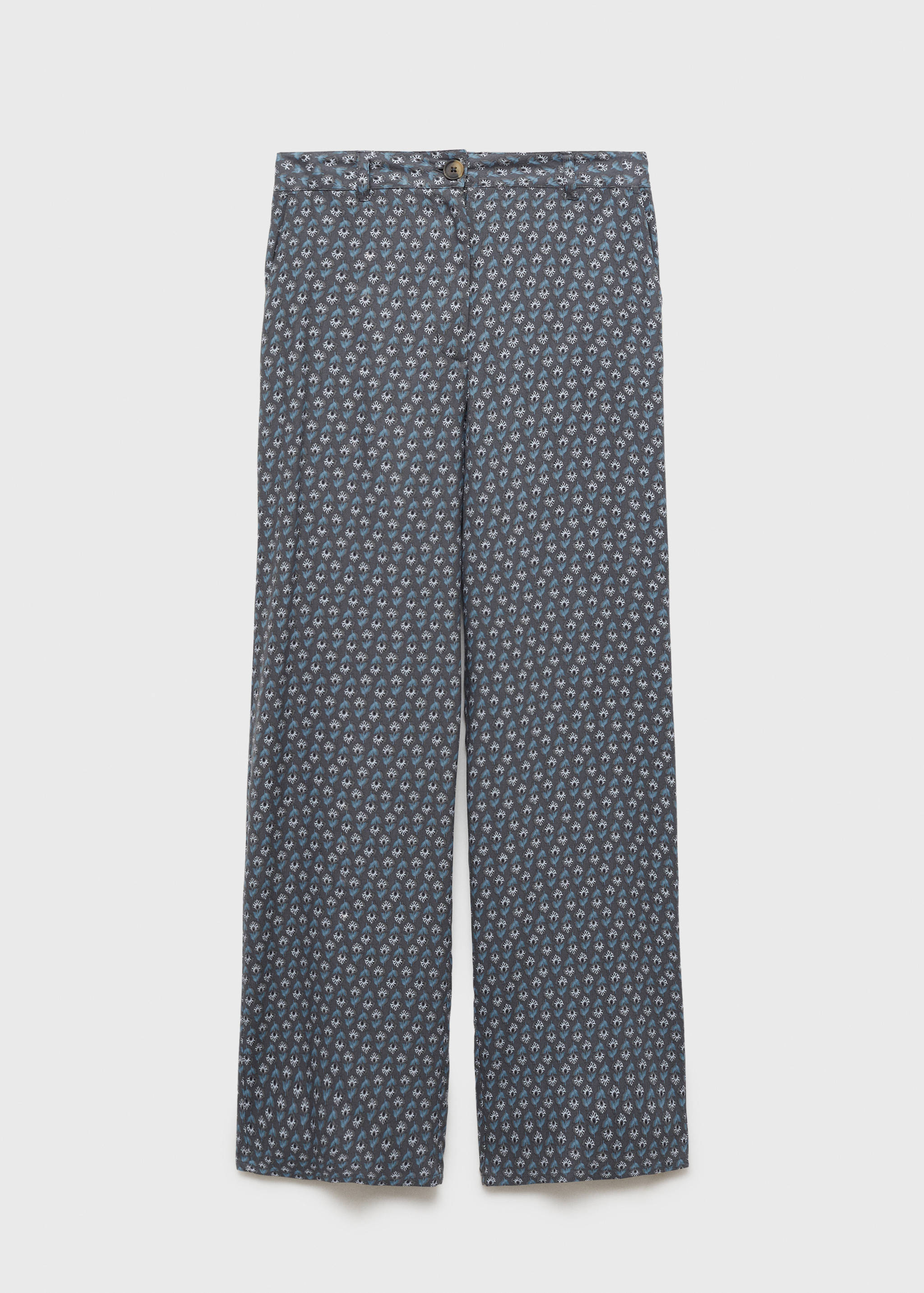 Flowy printed trousers - Article without model