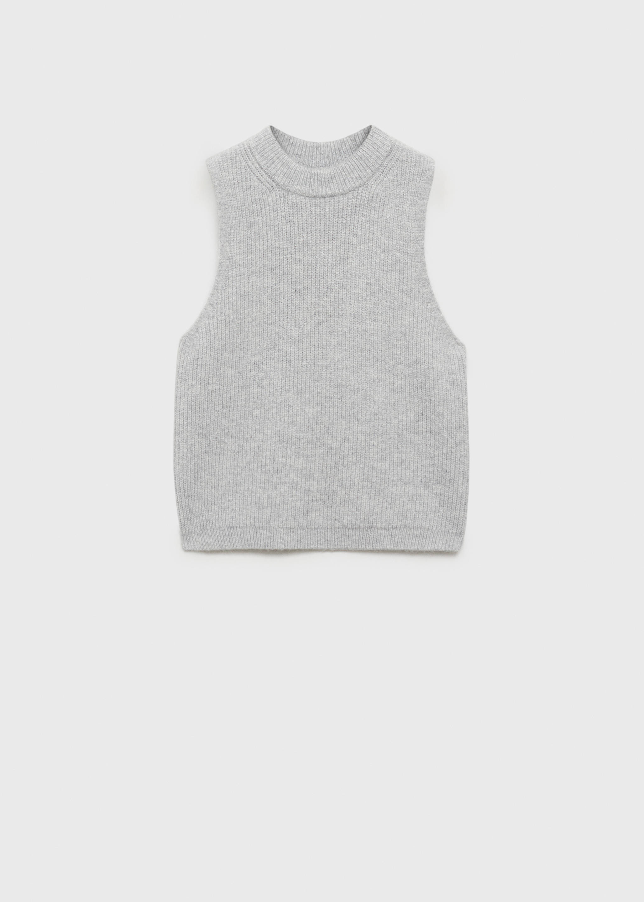 Ribbed jersey jacket - Article without model