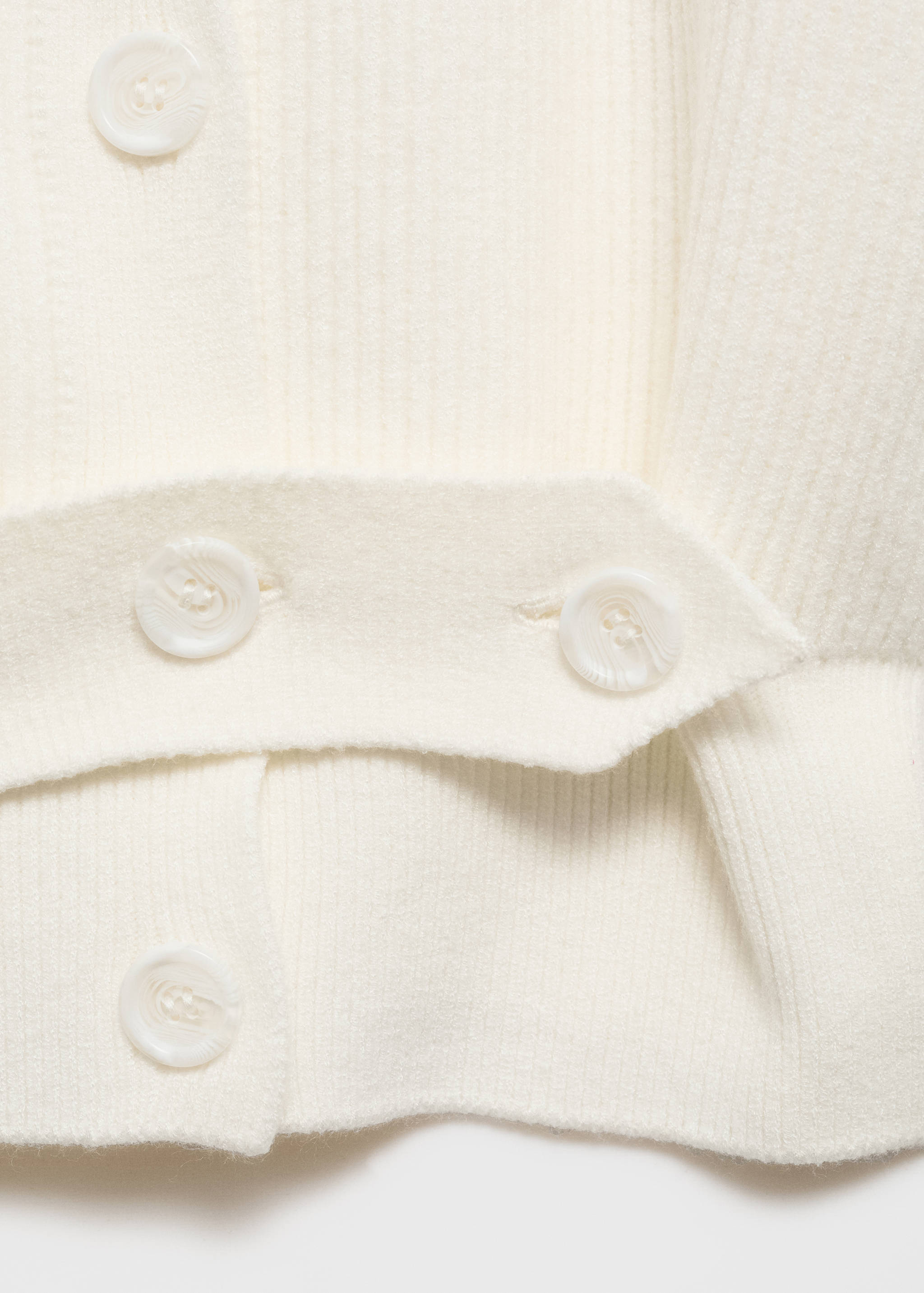 Button-strip cardigan - Details of the article 8
