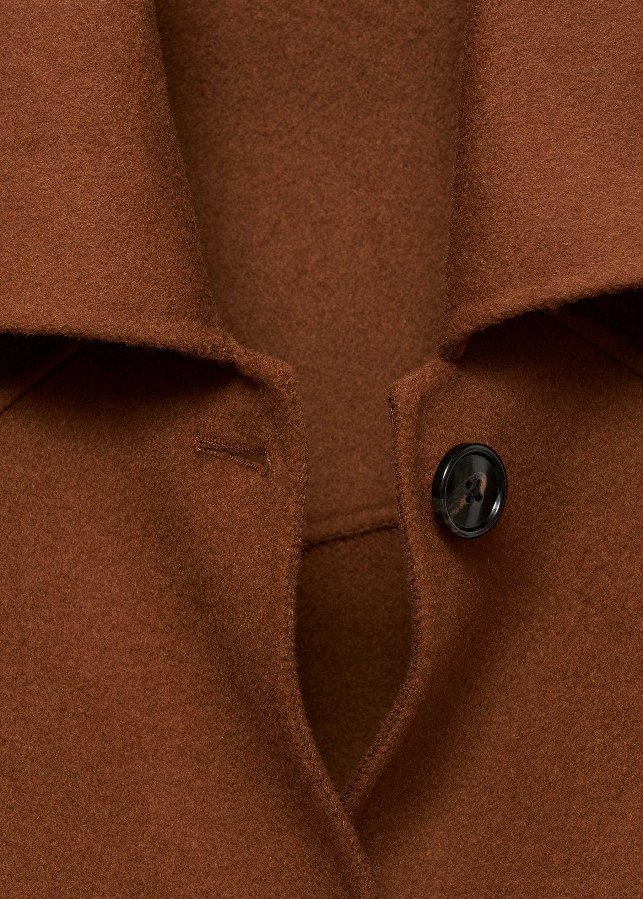 Fringed wool-blend  jacket - Details of the article 8