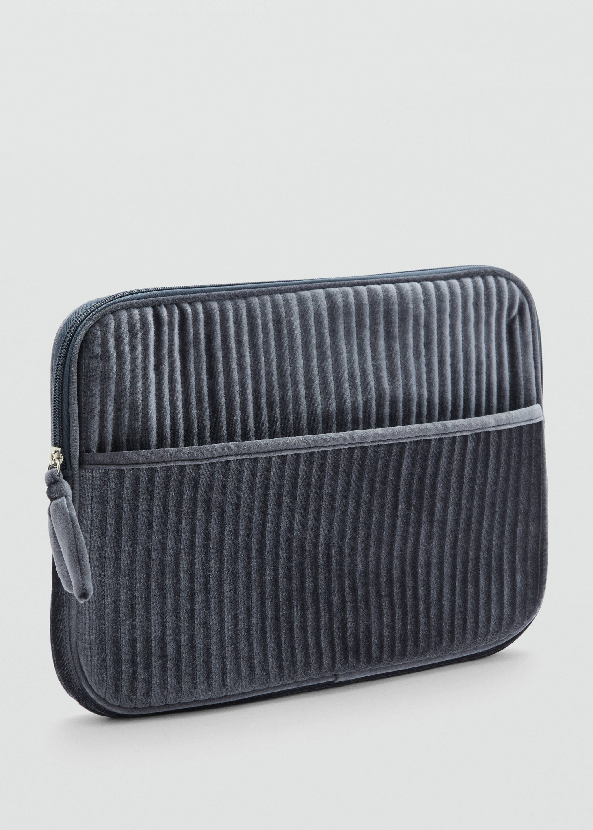 Velvet laptop case - Medium plane