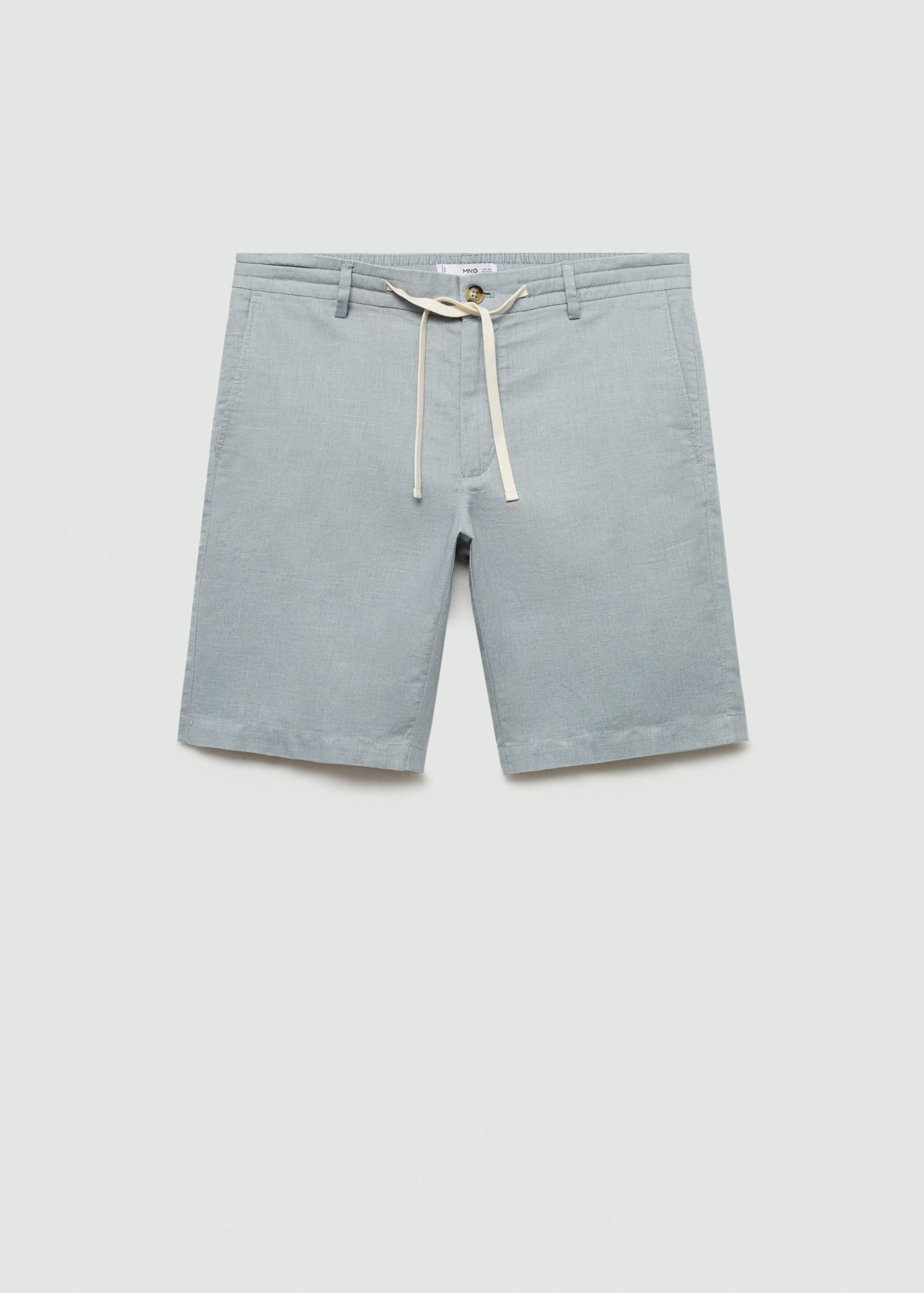 Bermudas 100% linne dragsko - Artikel utan modell