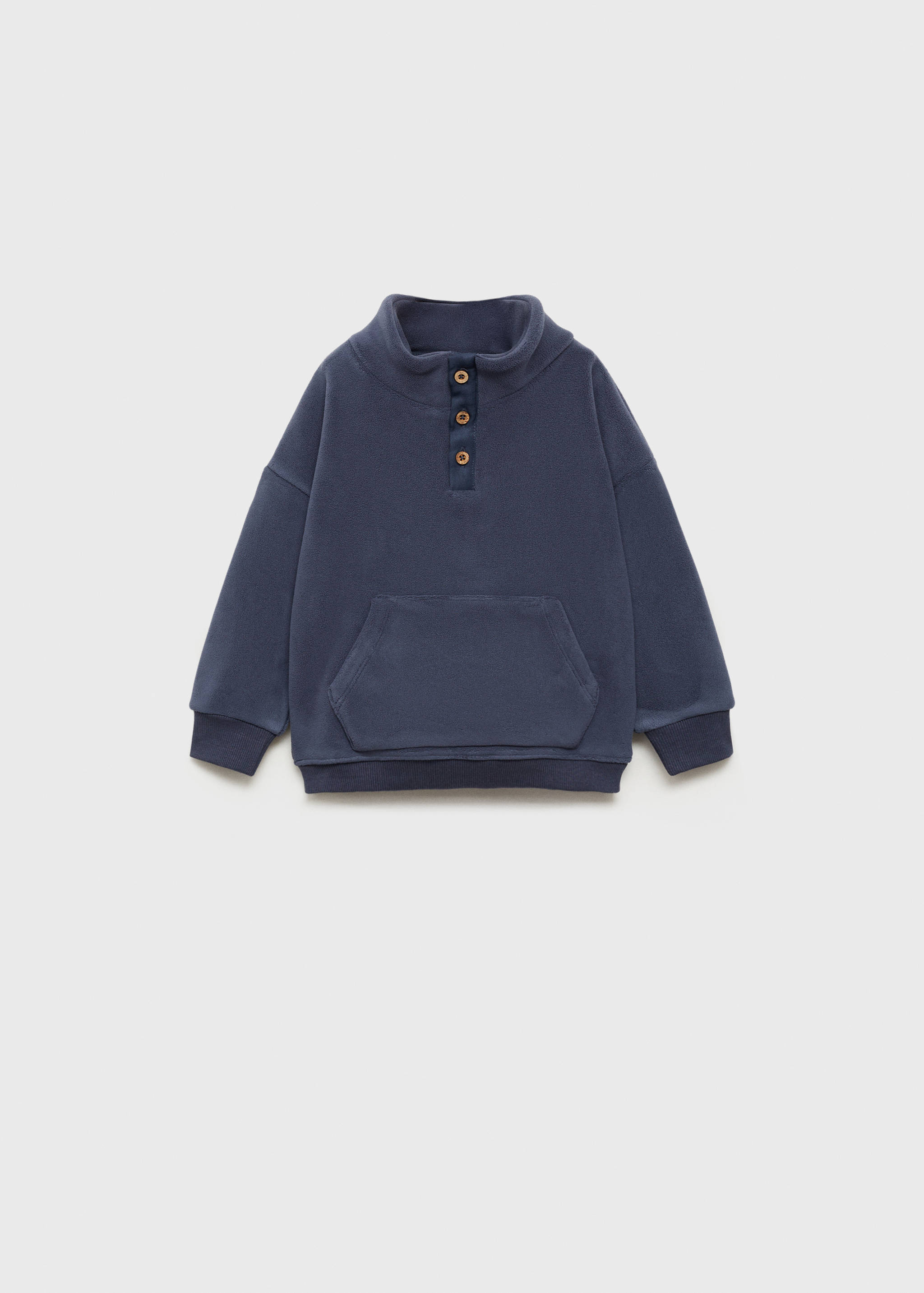 Polar fleece fabric sweatshirt - Article without model