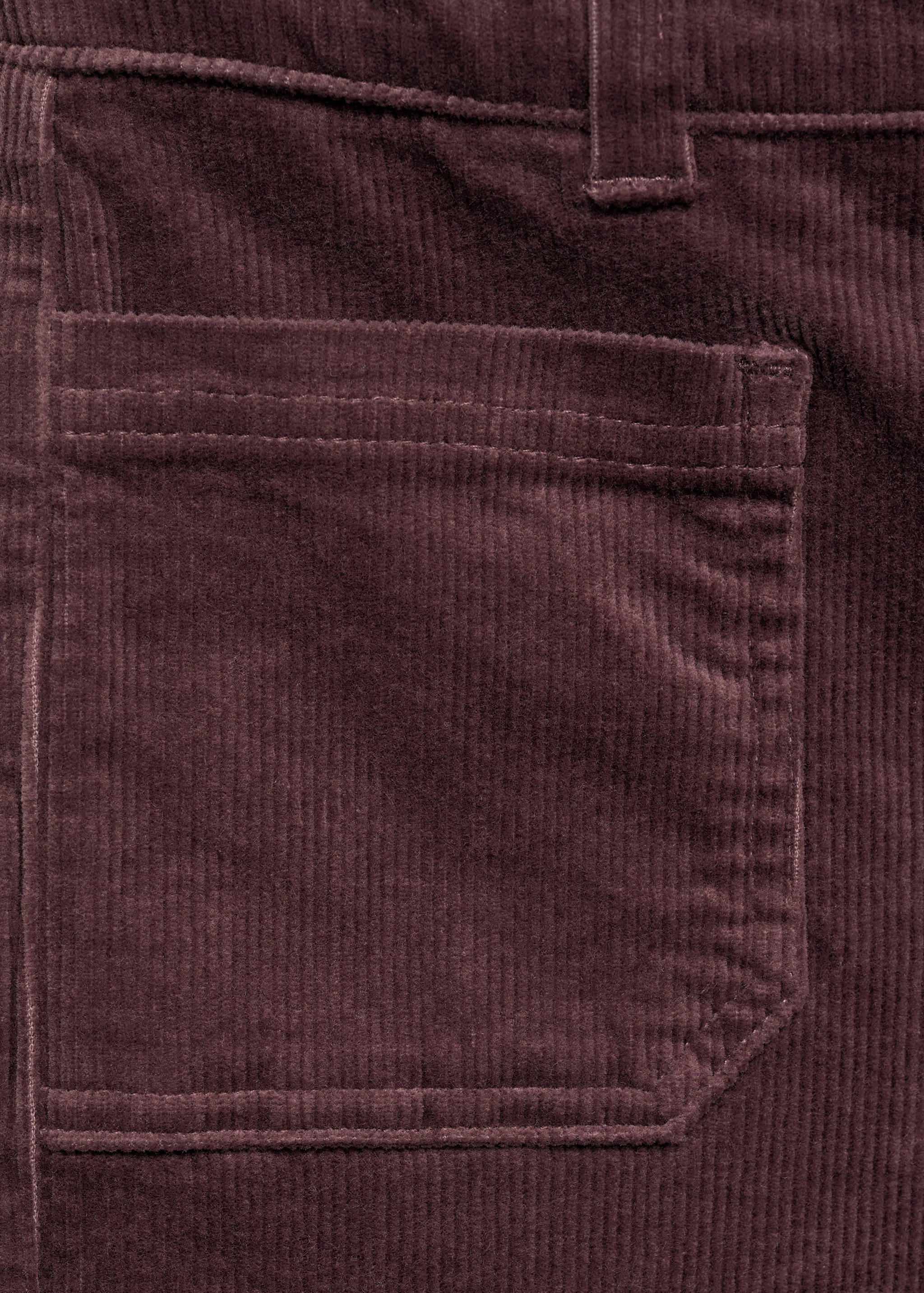 Pockets corduroy trousers - Details of the article 0